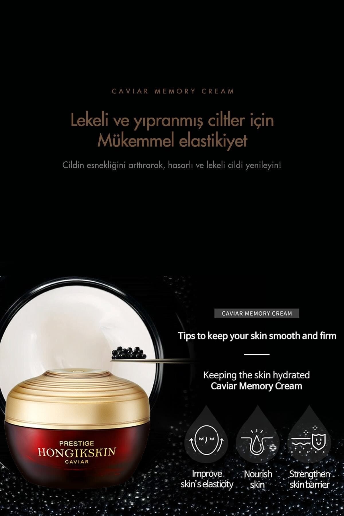 Hongikskin Prestige Caviar Memory Cream ( Anti-aging - Çil Ve Leke )
