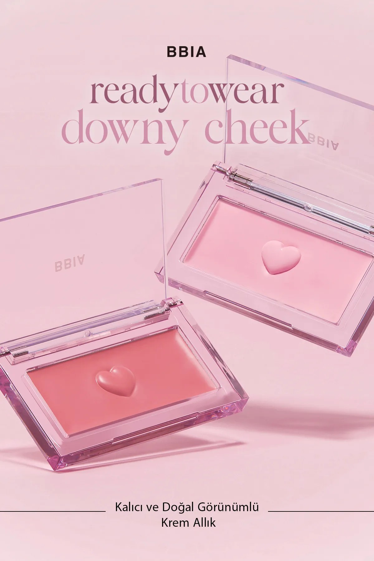 Kalıcı ve Doğal Görünümlü Krem Allık BBIA Ready To Wear Downy Cheek