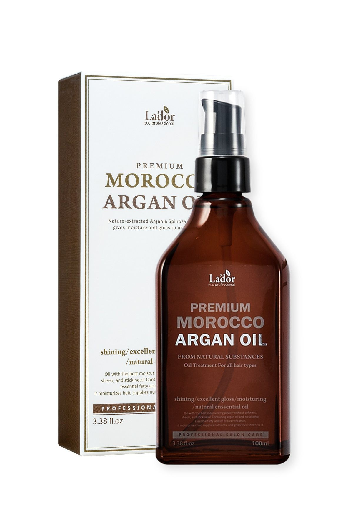 Güçlendirici ve Canlandırıcı Saf Argan Saç Bakım Yağı LADOR Premium Morocco Argan Oil 100ml