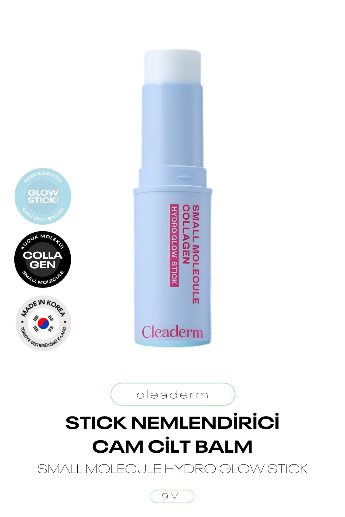 Yoğun Nemlendirici Cam Cilt Stick Balm Small Molecule Collagen Hydro Glow Stick