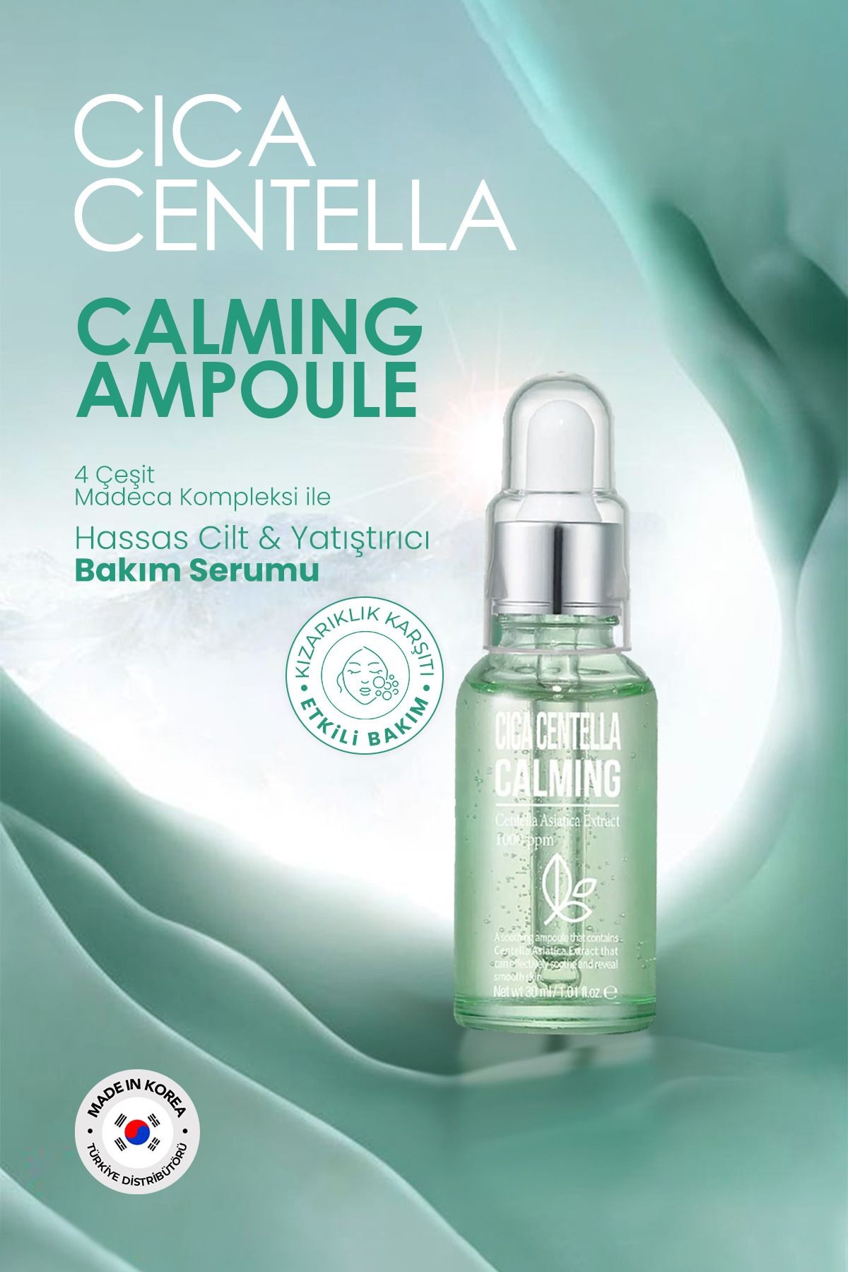 Cica Centella Içeren Yatıştırıcı Bakım Serumu Cica Centella Calming 30 Ml