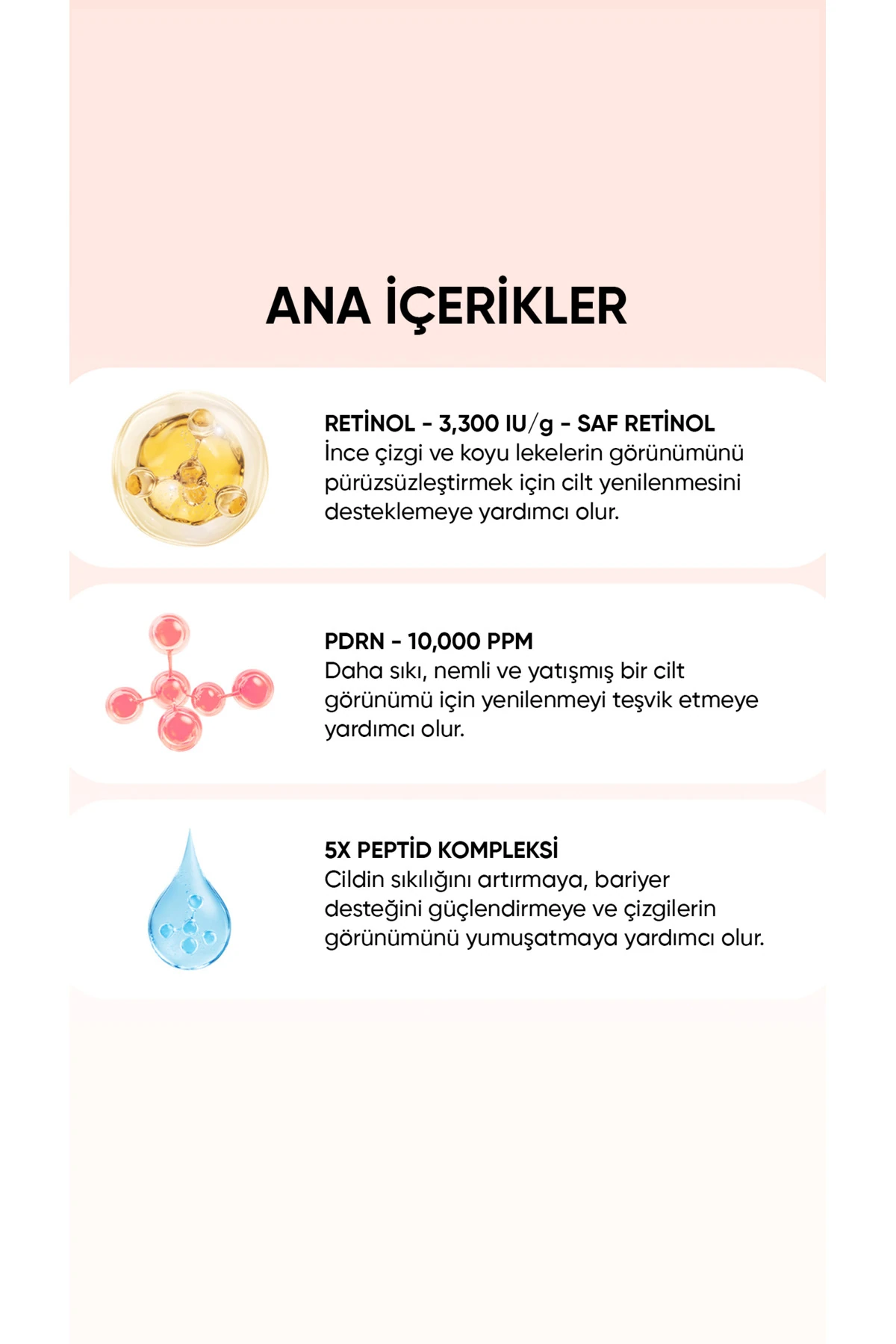 Retinol ve PDRN Mikro İğneli Göz Altı ve Nazolabial Çizgi Reti-rn Microcone Patch Slim 6lı