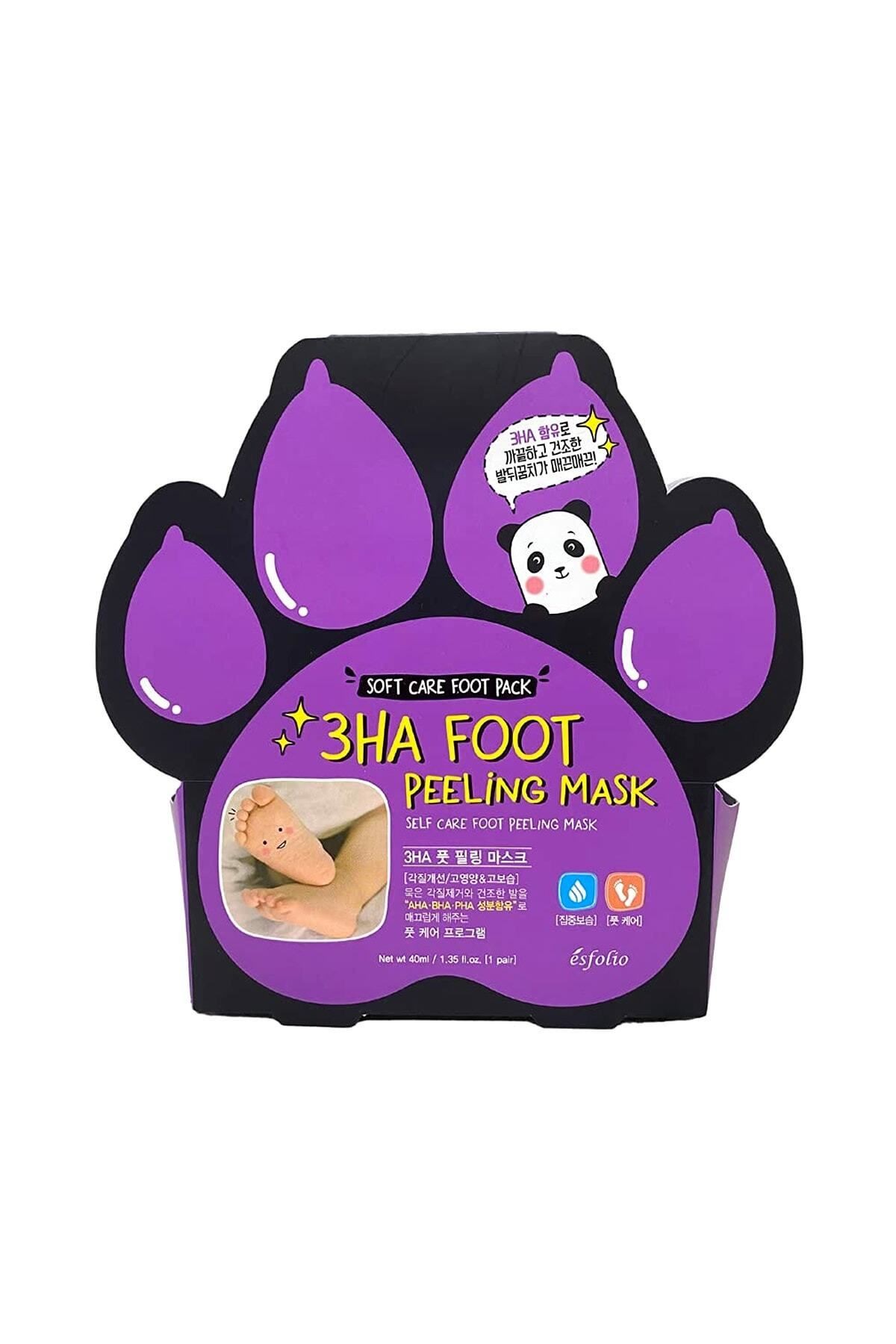 Ayak Soyucu Çorap Maske Soyulan Ayak Maskesi 3ha Foot Peeling Mask