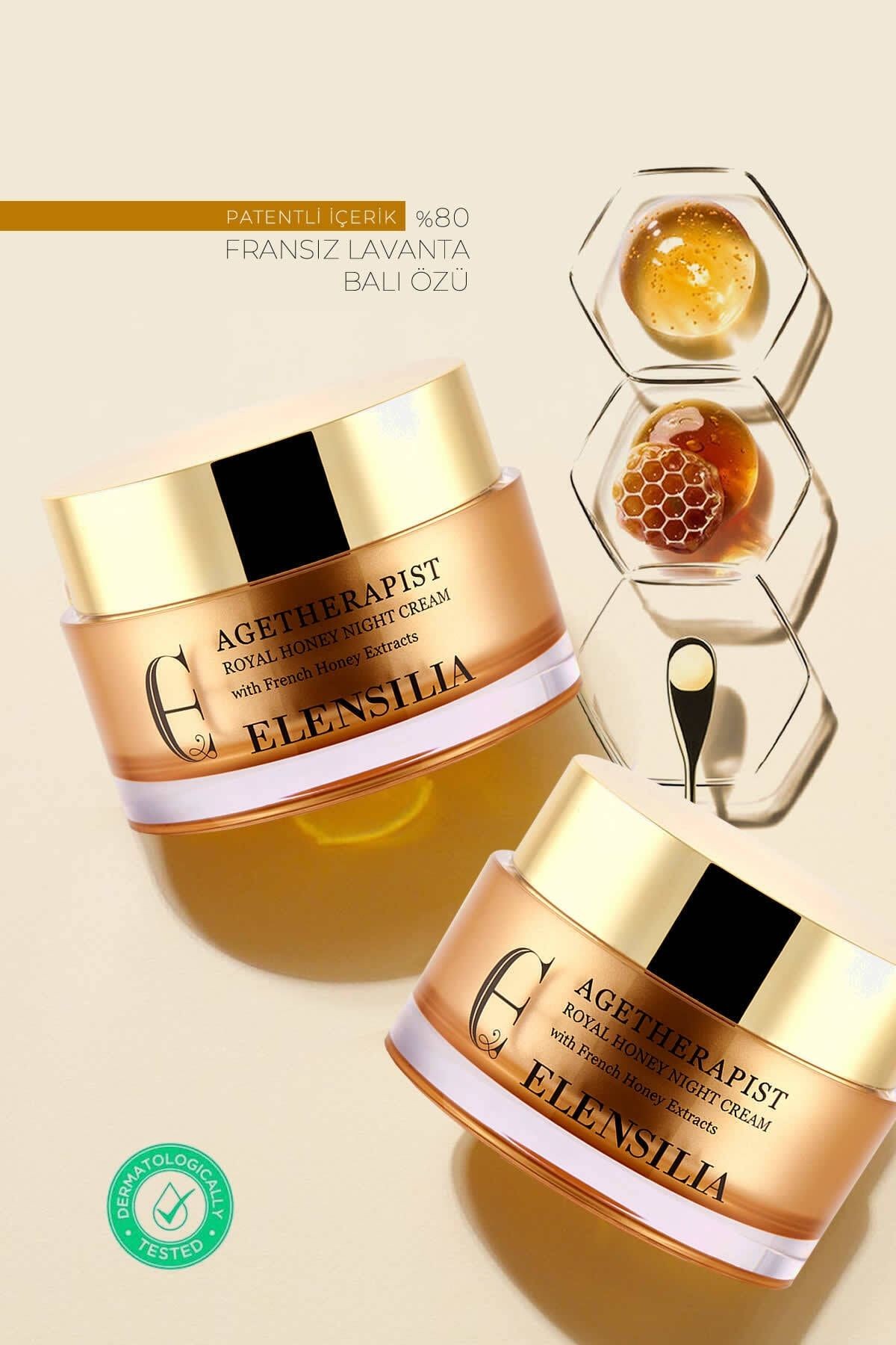 Elensilia %80 Fransız Kolajeni Içeren Sıkılaştırıcı, Besleyici Bakım Kremi Age Therapist Collagen & Gold Cream