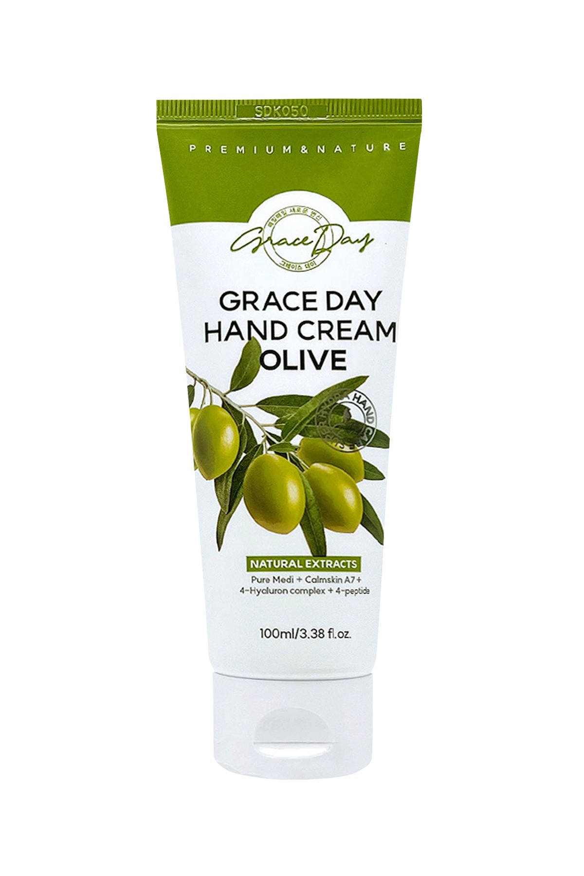 Zeytinyağı İçeren Nemlendirici Vegan El Kremi Grace Day Hand Cream Olive 100ml