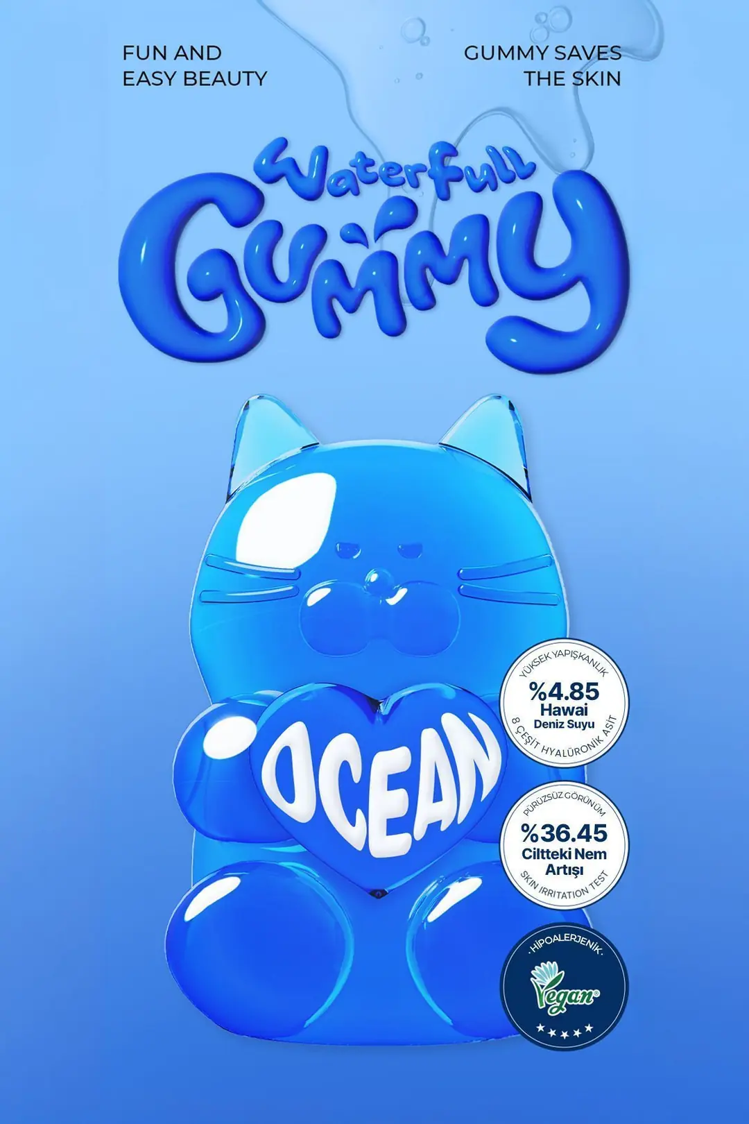 Hyalüronik Asit İçeren Yoğun Nemlendirici Yarı Jel Yüz Maskesi EDIT.B