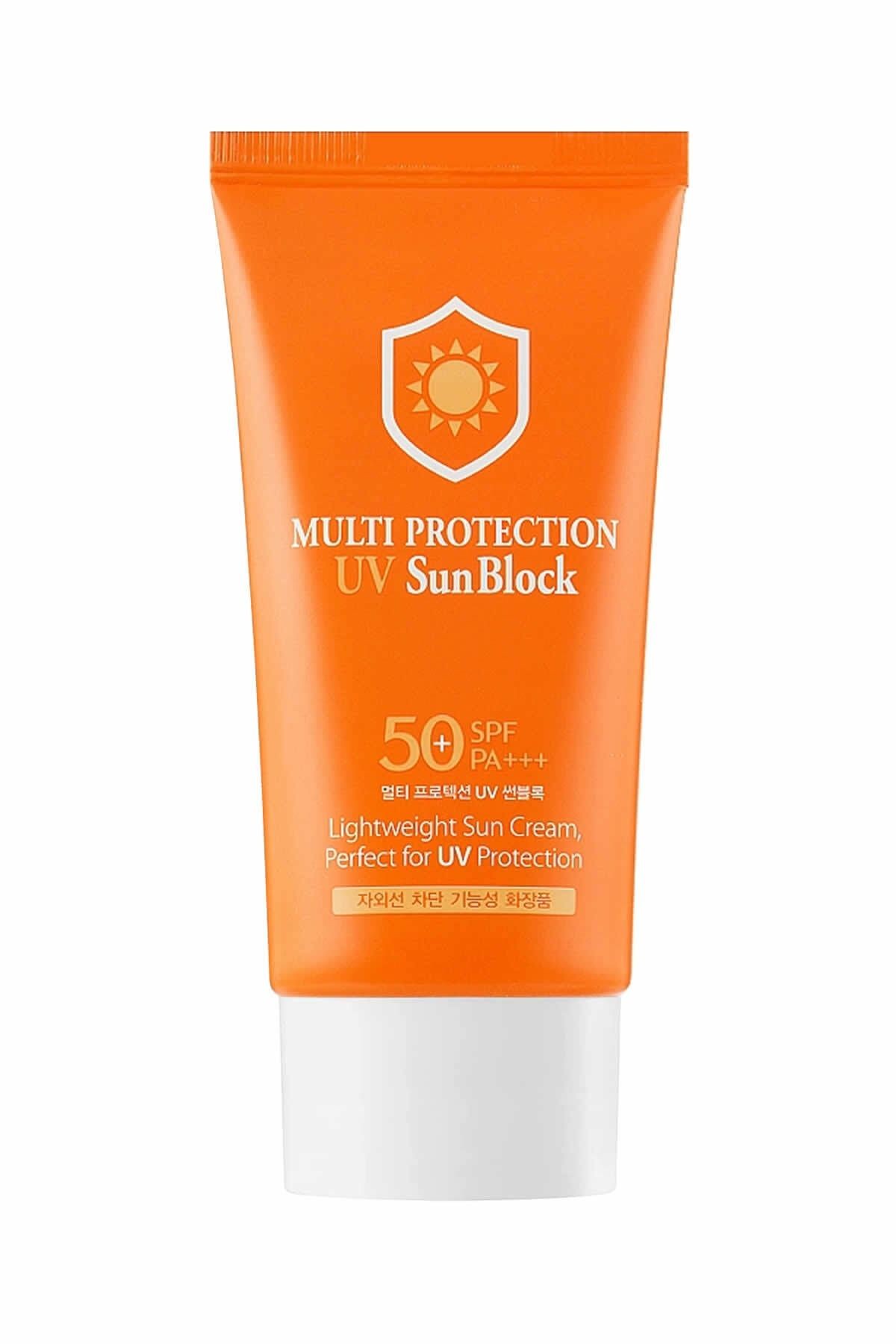 Yüksek Koruma Sağlayan Ince Yapıda Spf50+ Pa +++ Multi Sun Protection Uv Sun Block