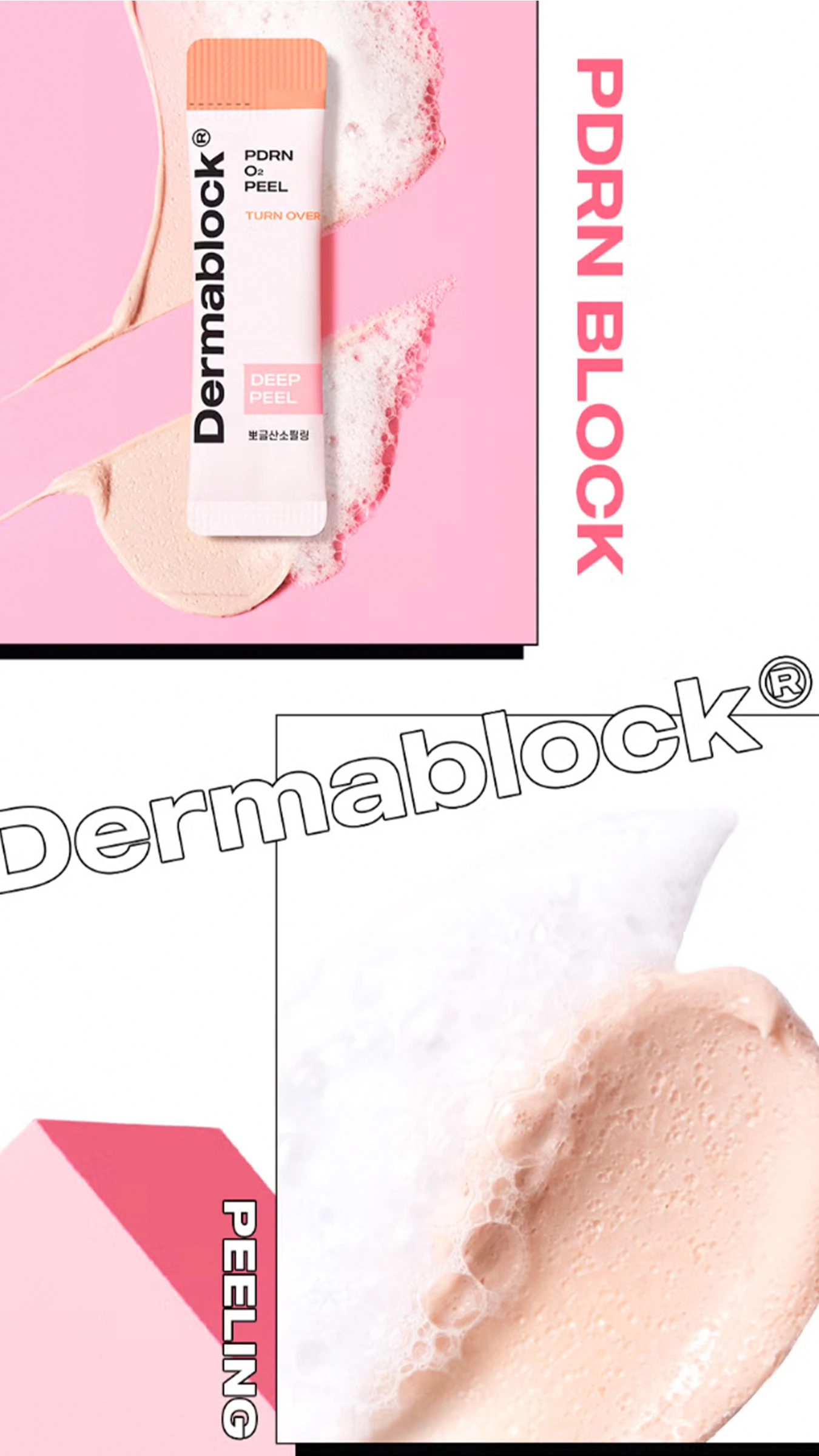 PDRN Somon Dna Yenileyici Köpüren Maske Peeling PDRN o2 Peel X4 Adet