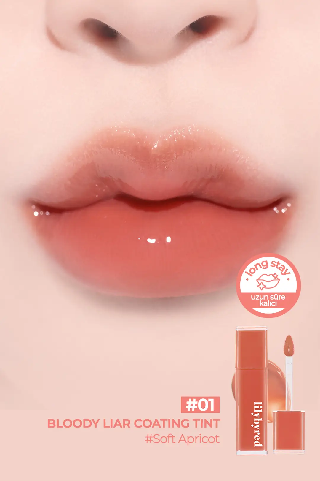 Lilybyred Ekstra Parlak ve Nemli Ruj Lilybyred Bloody Liar Coating