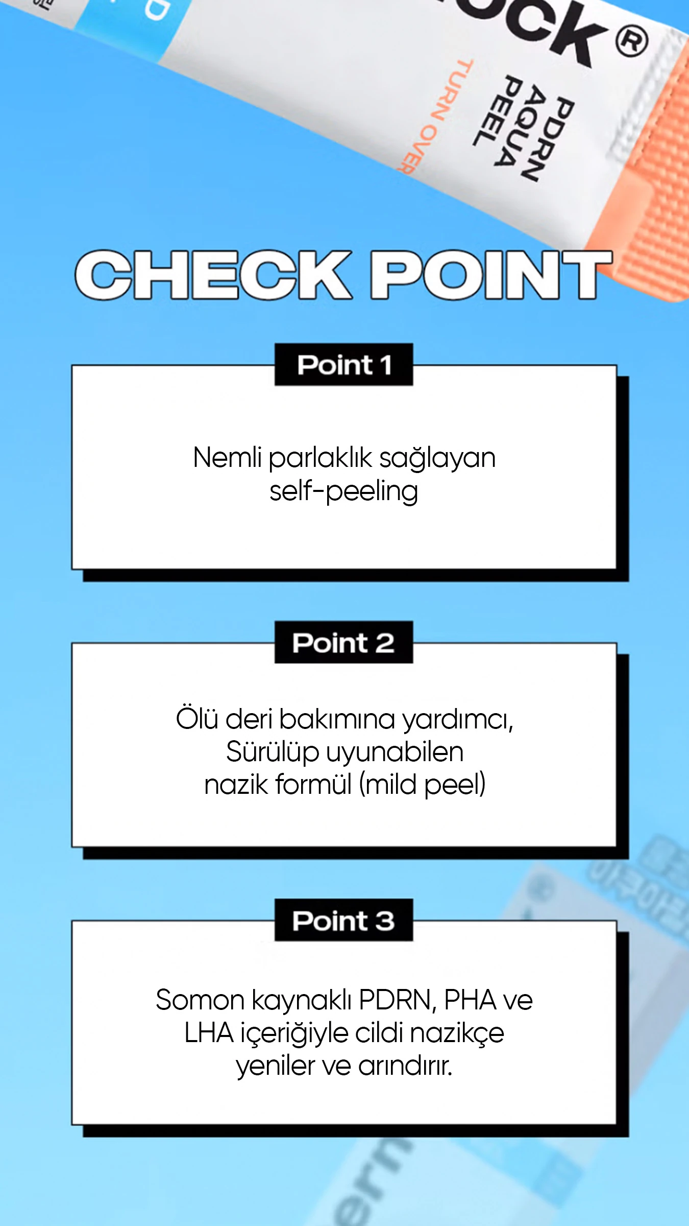 PDRN Somon Dna Yenileyici Peeling Jel PDRN Aqua Peel X6 Adet