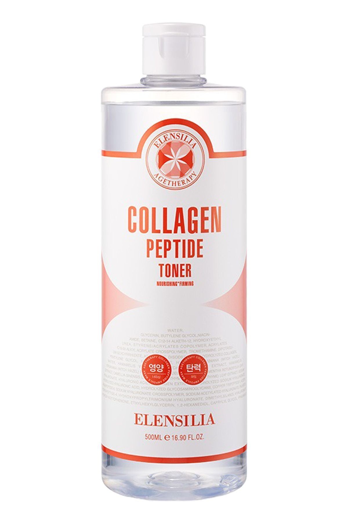 Kolajen ve Peptit İçeren Kırışıklık Karşıtı Tonik Elensilia Collagen Peptide Toner 500ml büyük boy