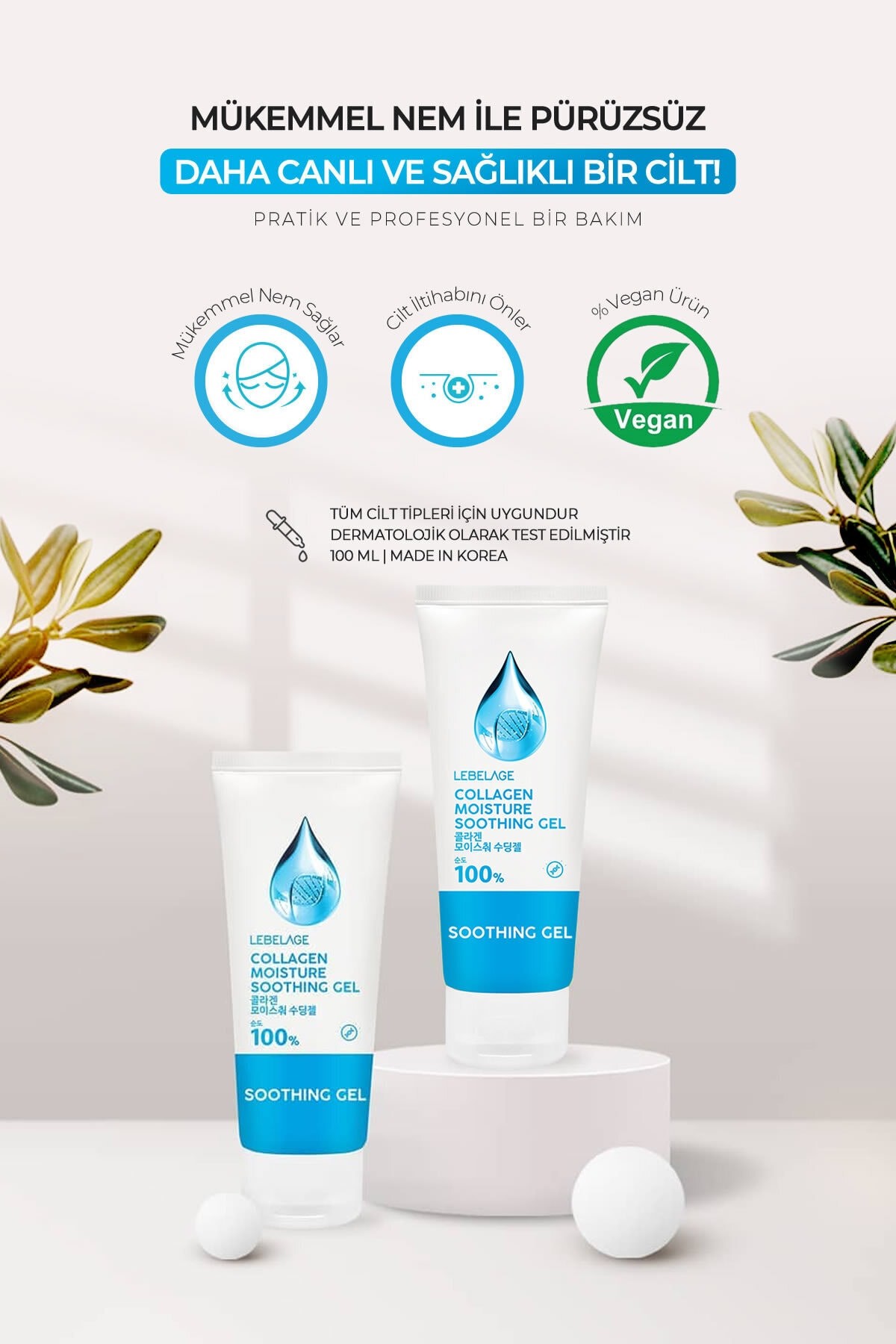 Yoğun Besleyici Yatıştırıcı ve Nemlendirici Marine Collagen Jel Krem