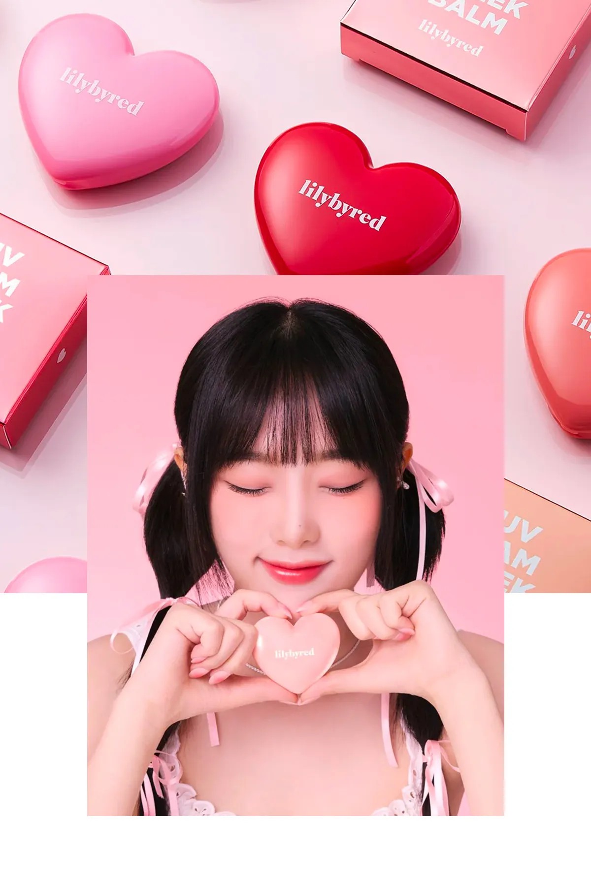 Doğal Görünümlü Krem Allık lilybyred Luv Beam Cheek Balm
