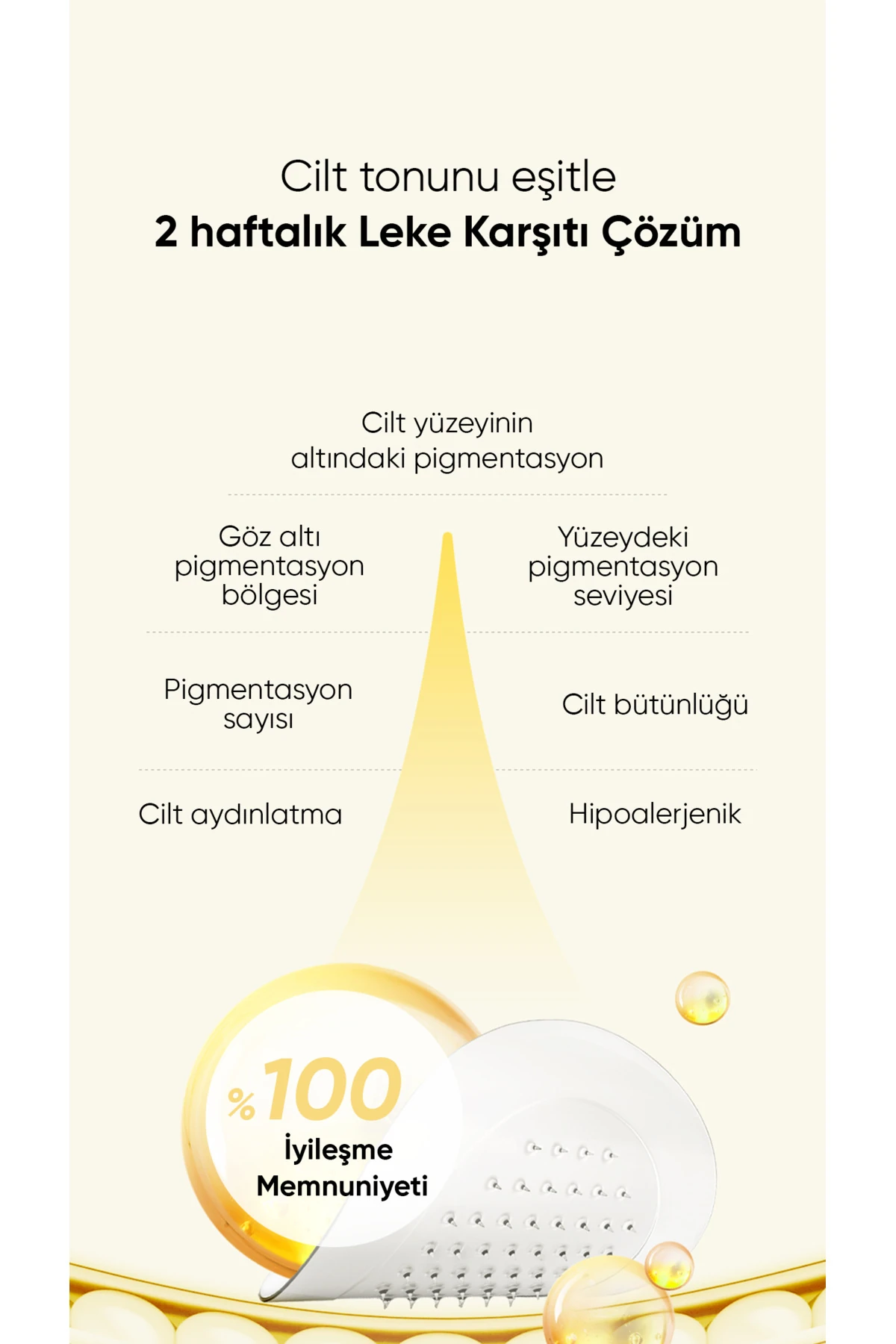Lekeli Ciltler İçin Vitamin C içeren DARK SPOT CARE MICROCONE PATCH x6 Adet