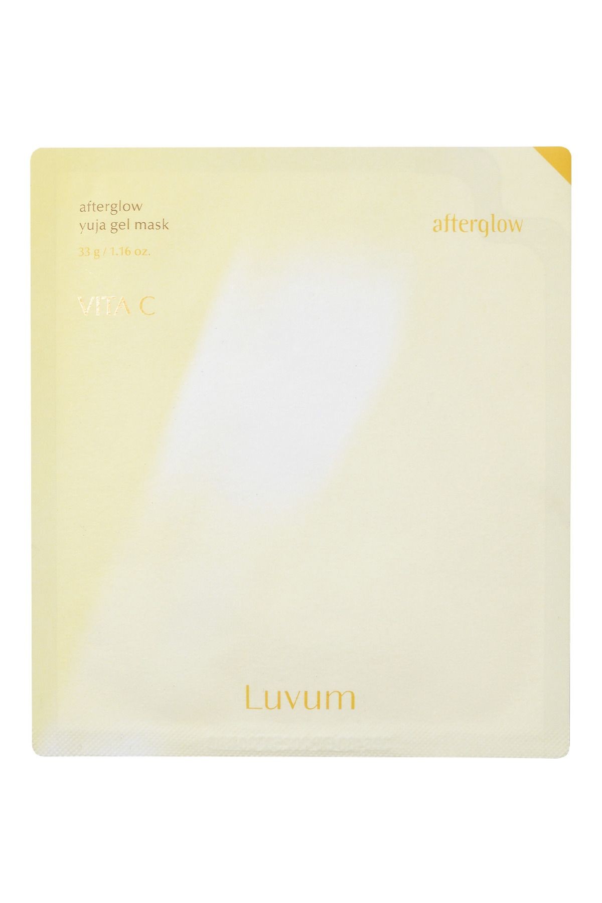 Şeffaflaşan Kore Maske Yuja Aydınlatıcı Luvum Calming Repair Cica Gel Mask