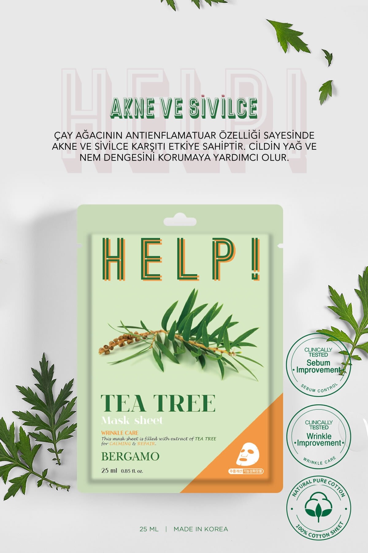 Help! Maske Serisi 8'li Fırsat Paketi Help! Mask