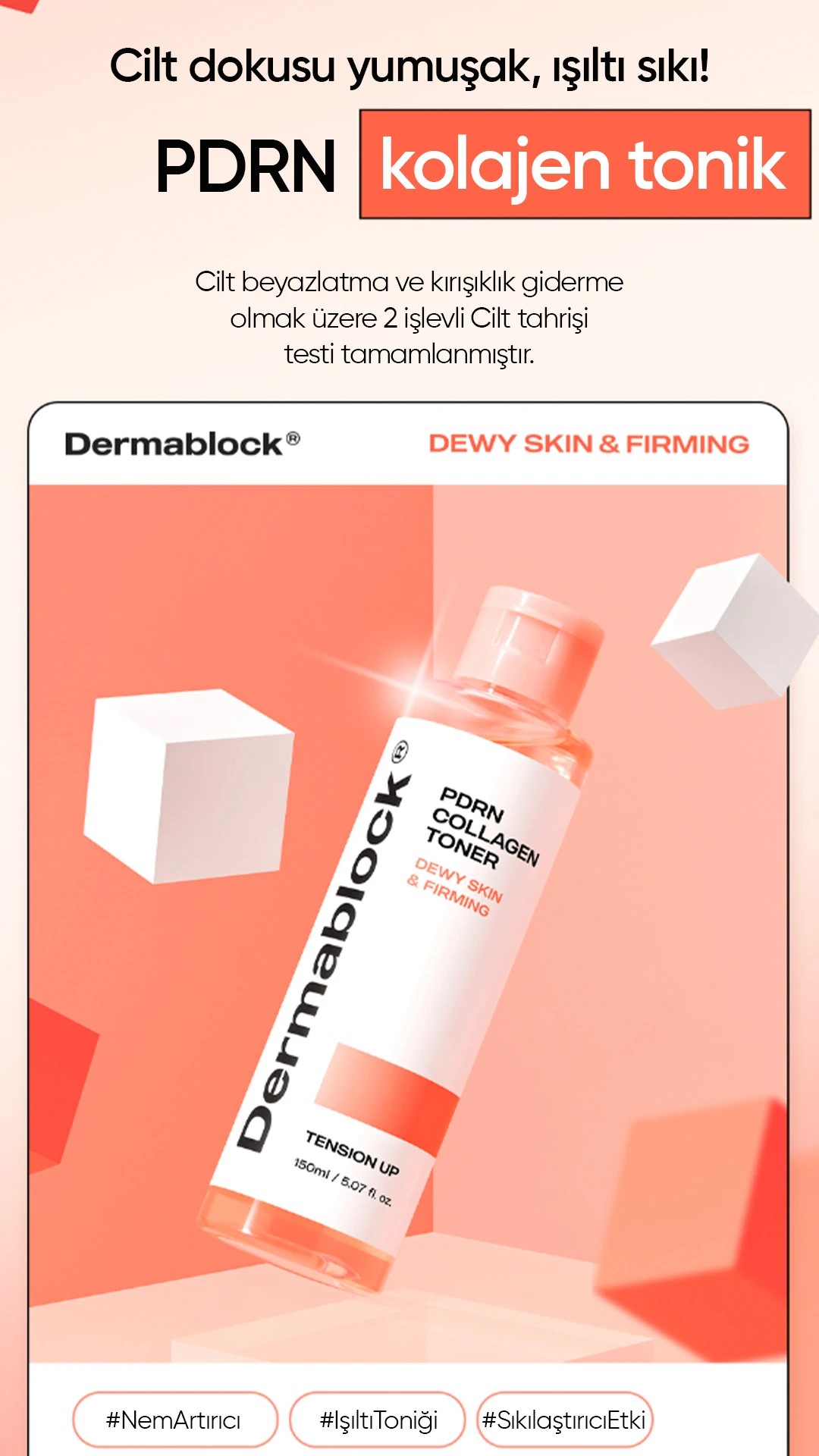 PDRN Somon Dna Yenileyici Tonik PDRN Collagen Toner