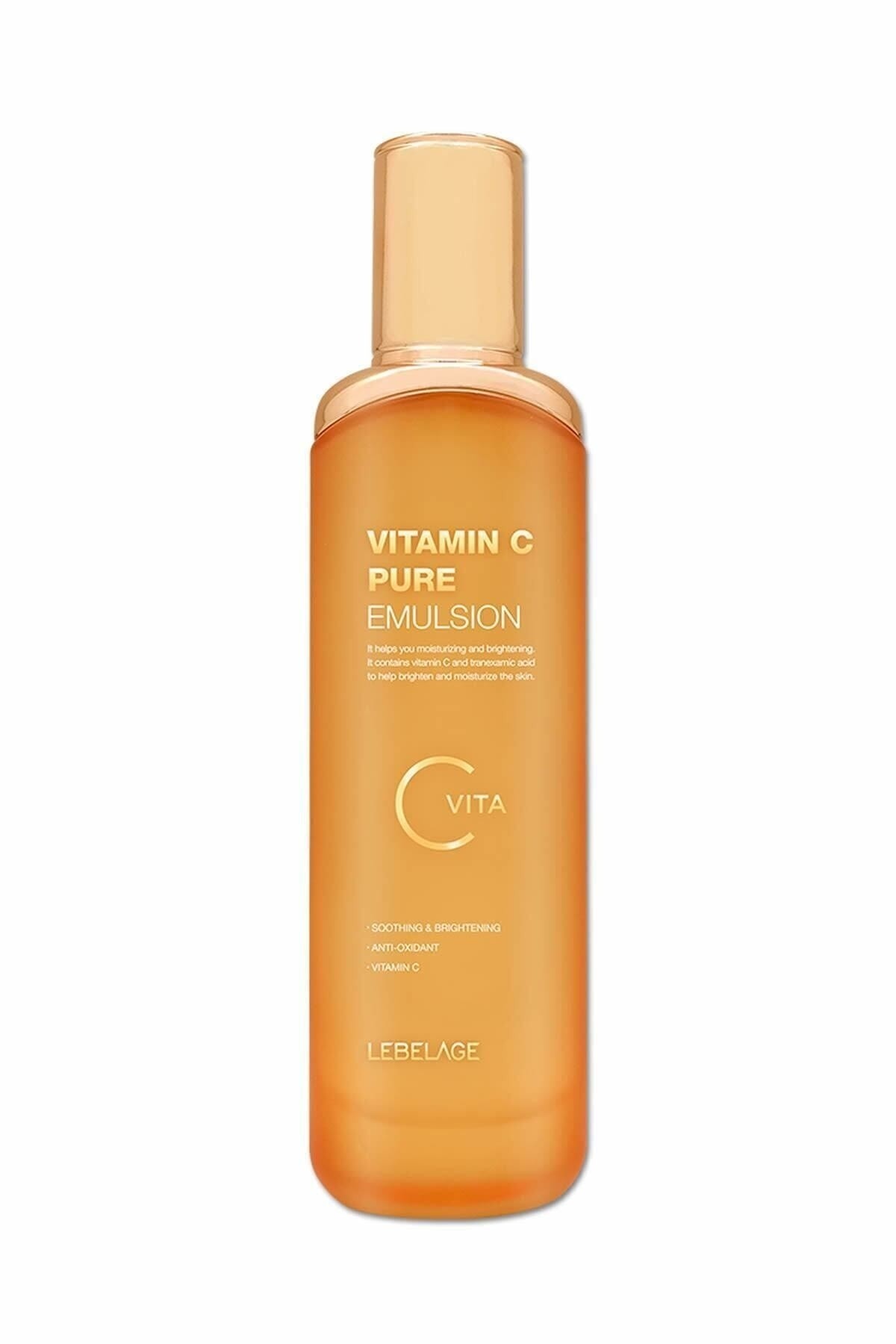LEBELAGE Nemlendirici Aydınlatıcı Ve Antioksidan Lekeli Ciltler Için C Vitamini Vıta C Emulsion