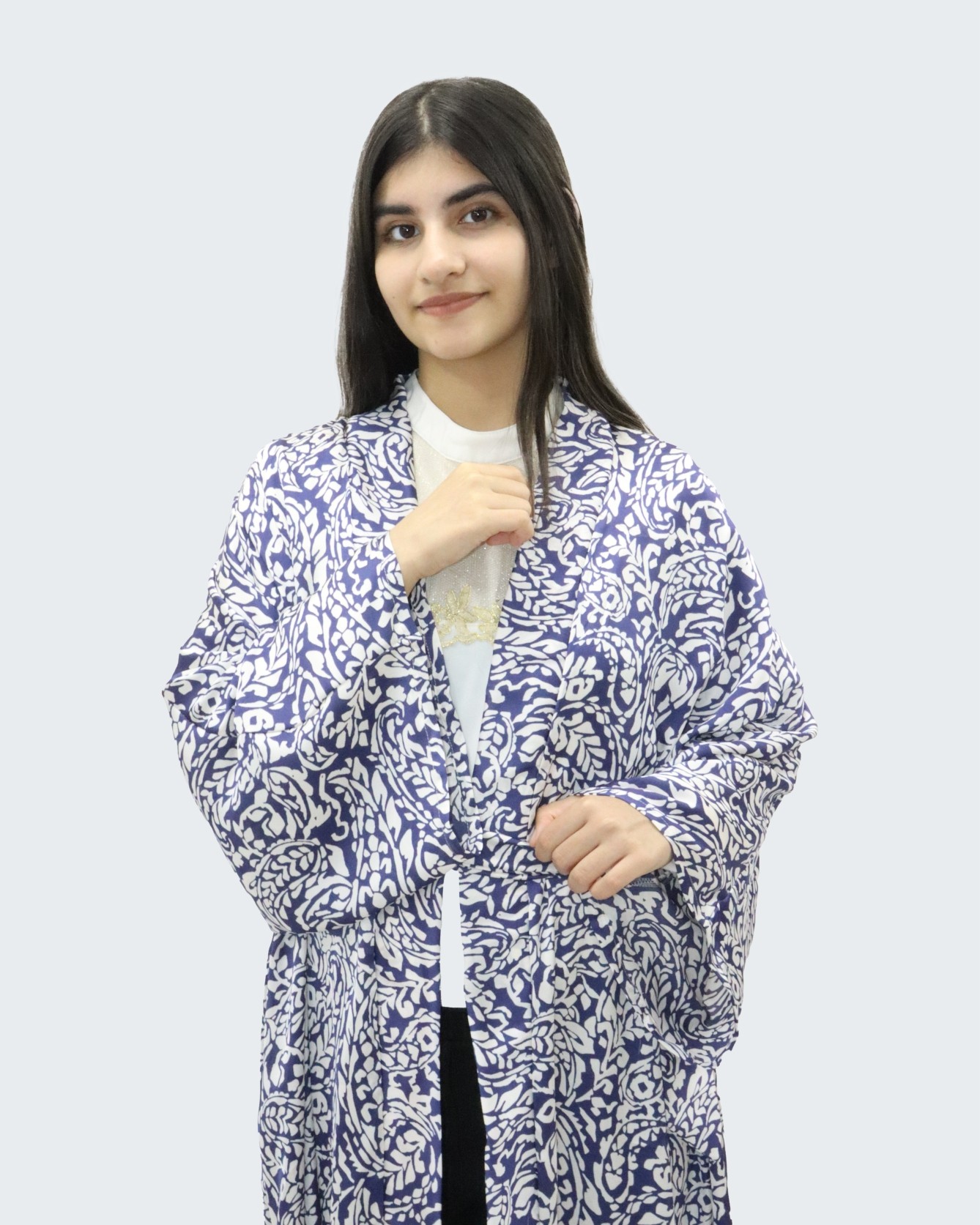 Saten Kumaş Kimono