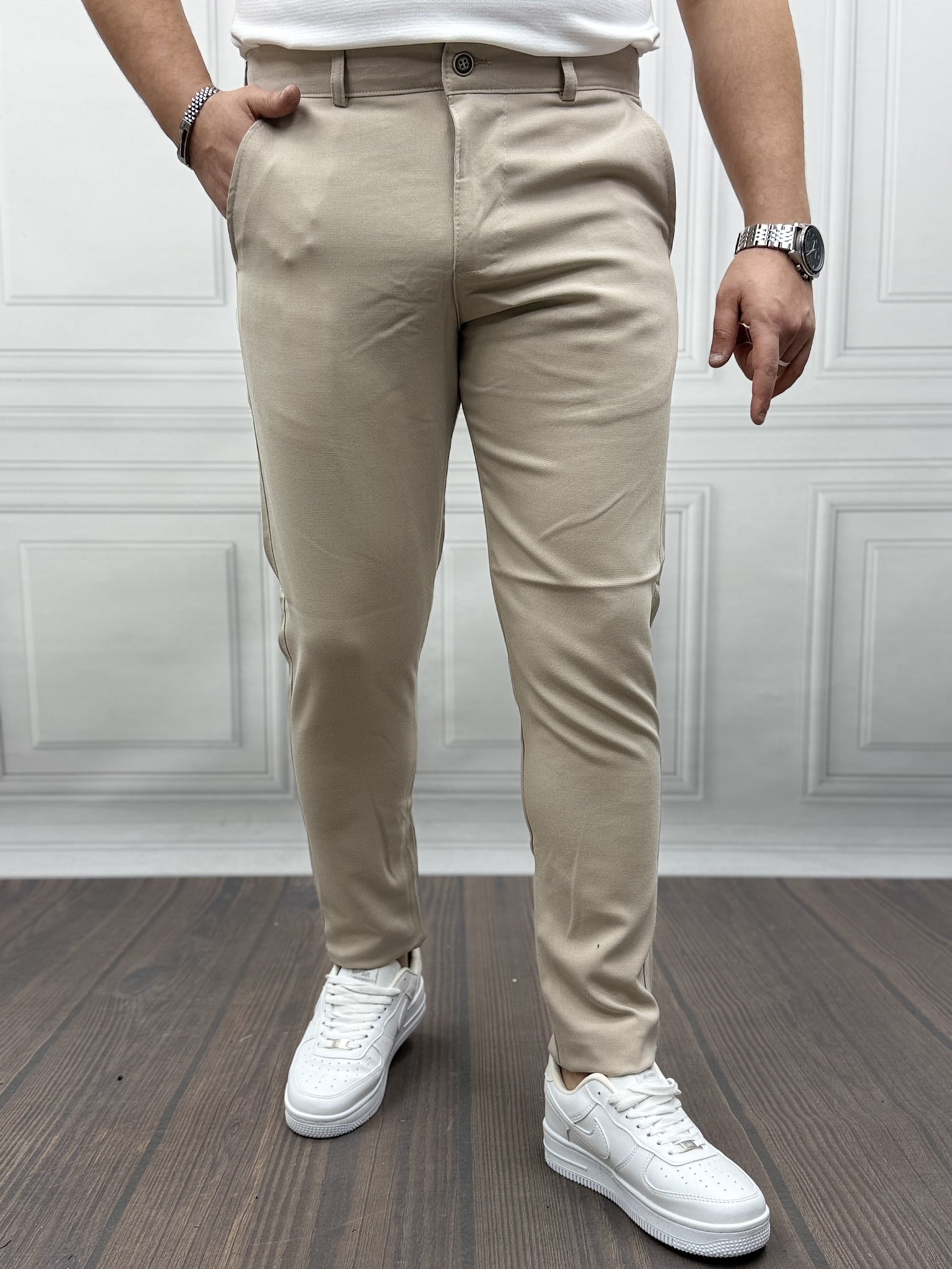 Slim Fit Kumaş Pantolon