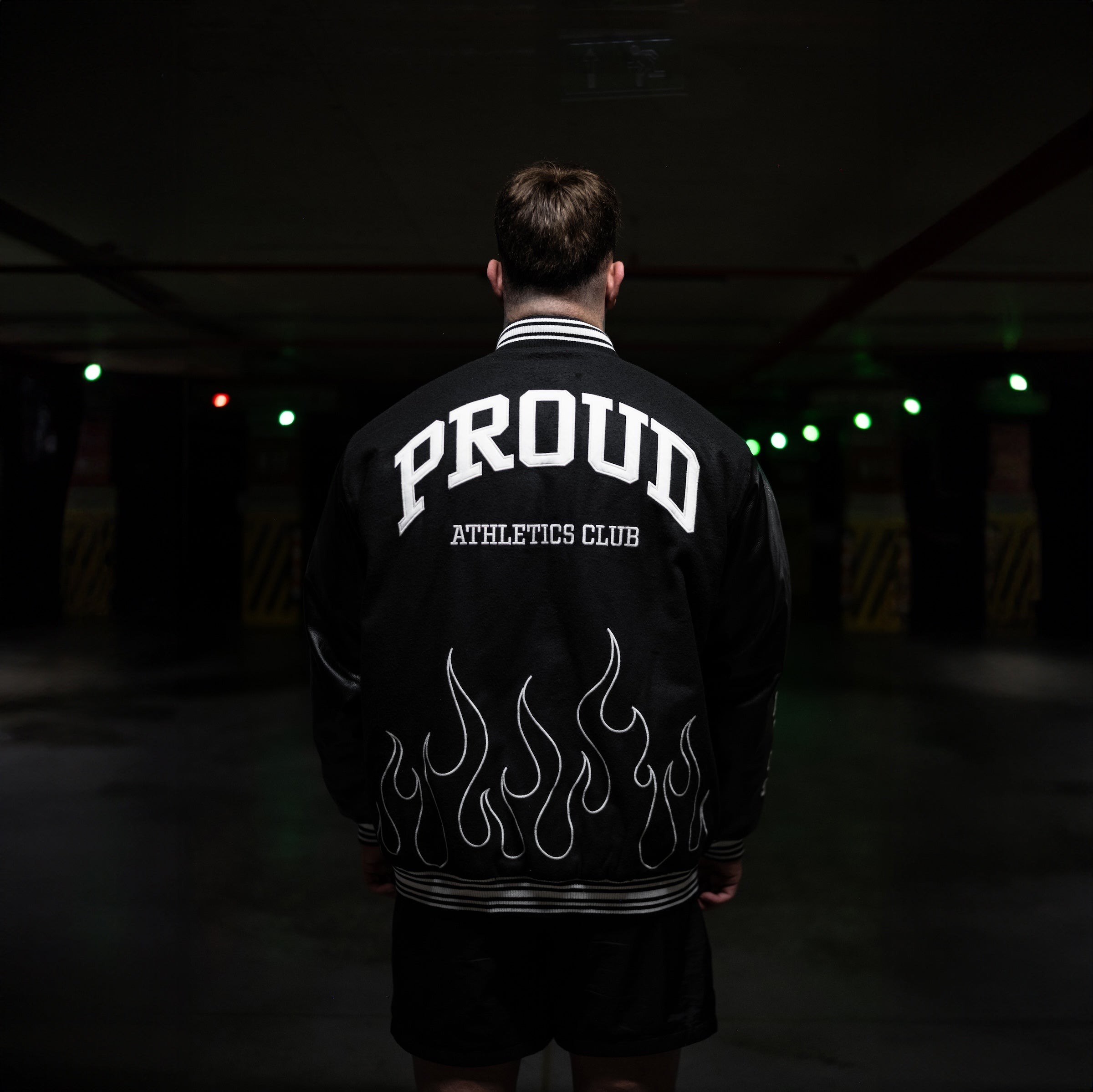 PROUD 1ST ANNIVERSARY VARSITY JACKET