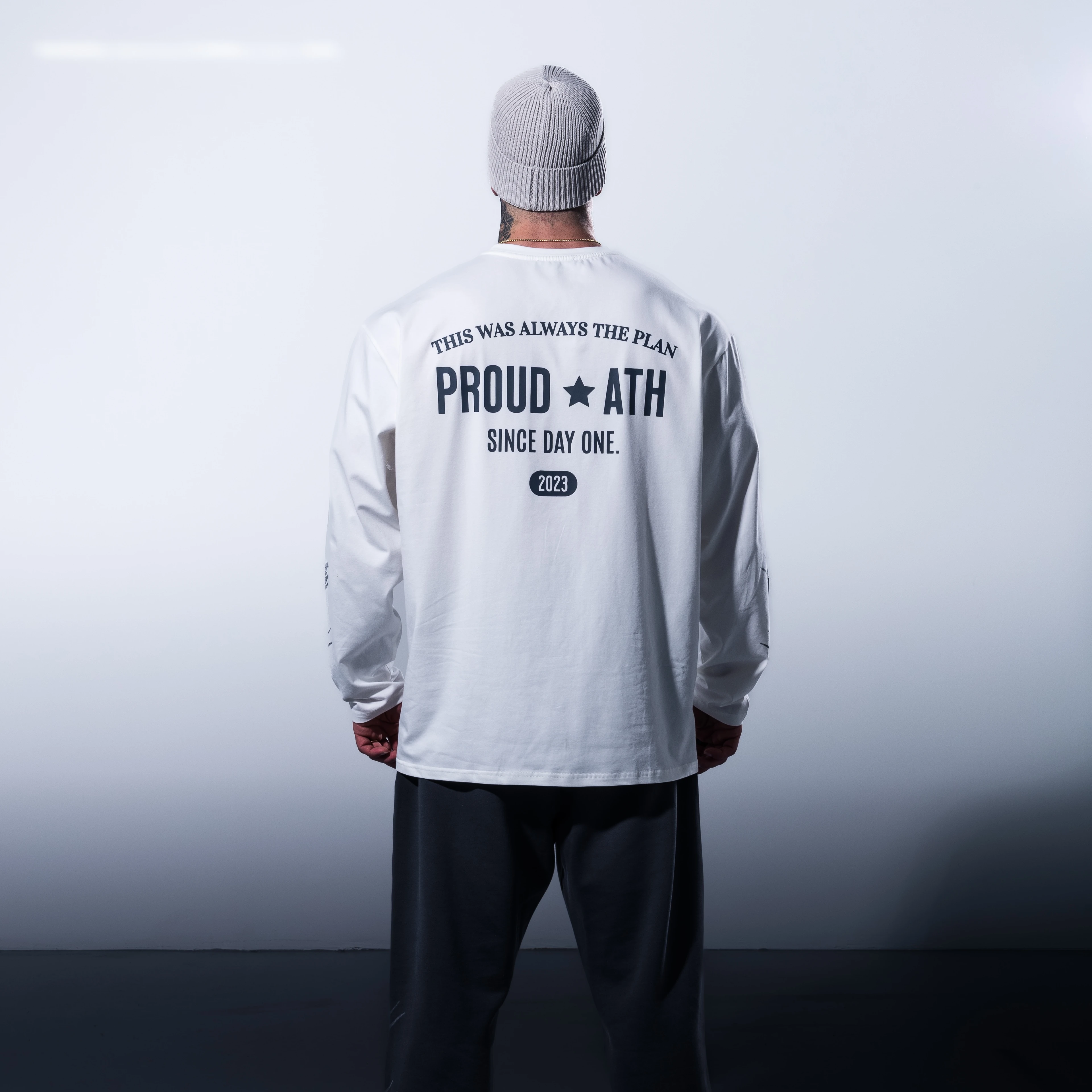 Day One01 Oversize Tişört - Ekru