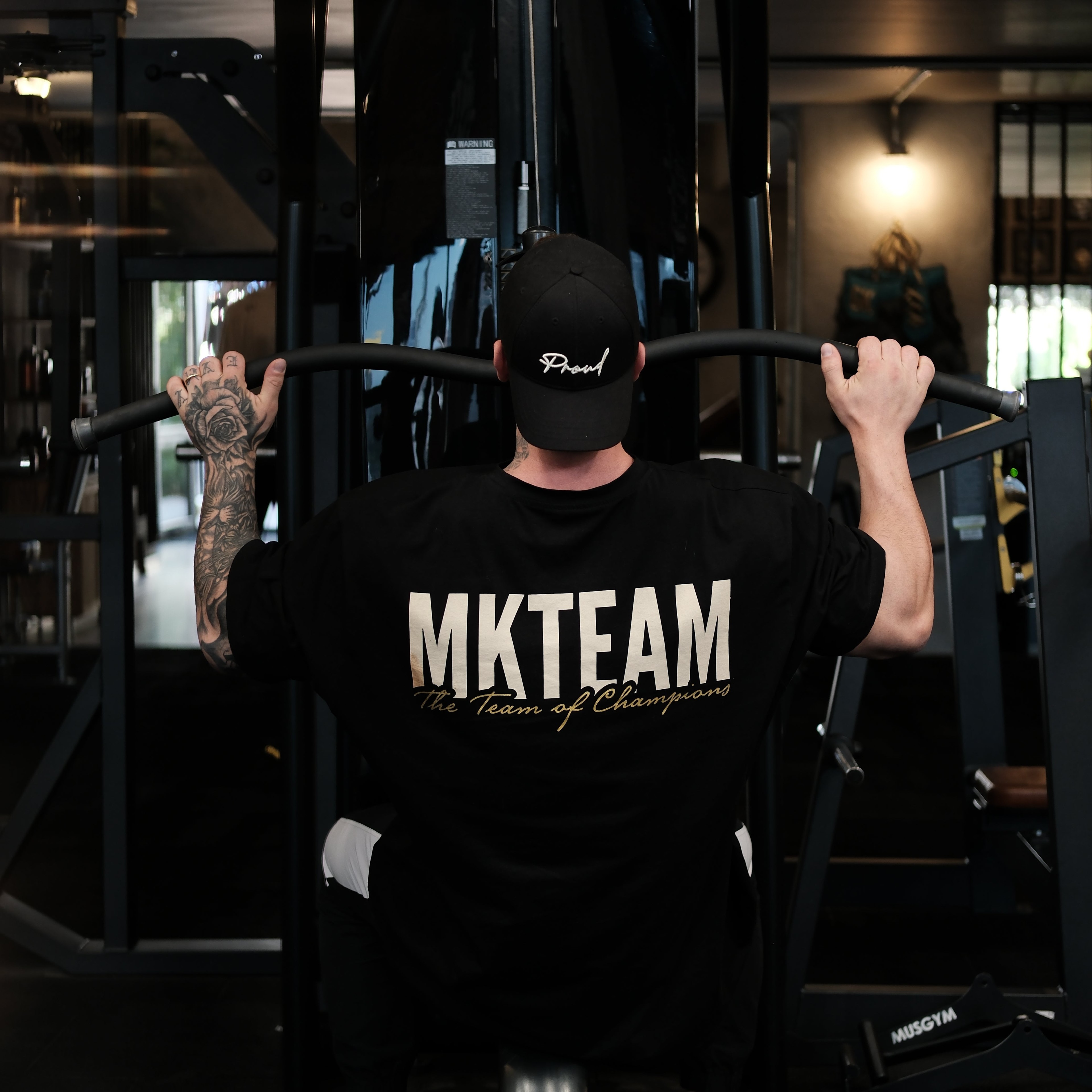 MKTEAM x Proud Kısa Kollu Oversize Tişört