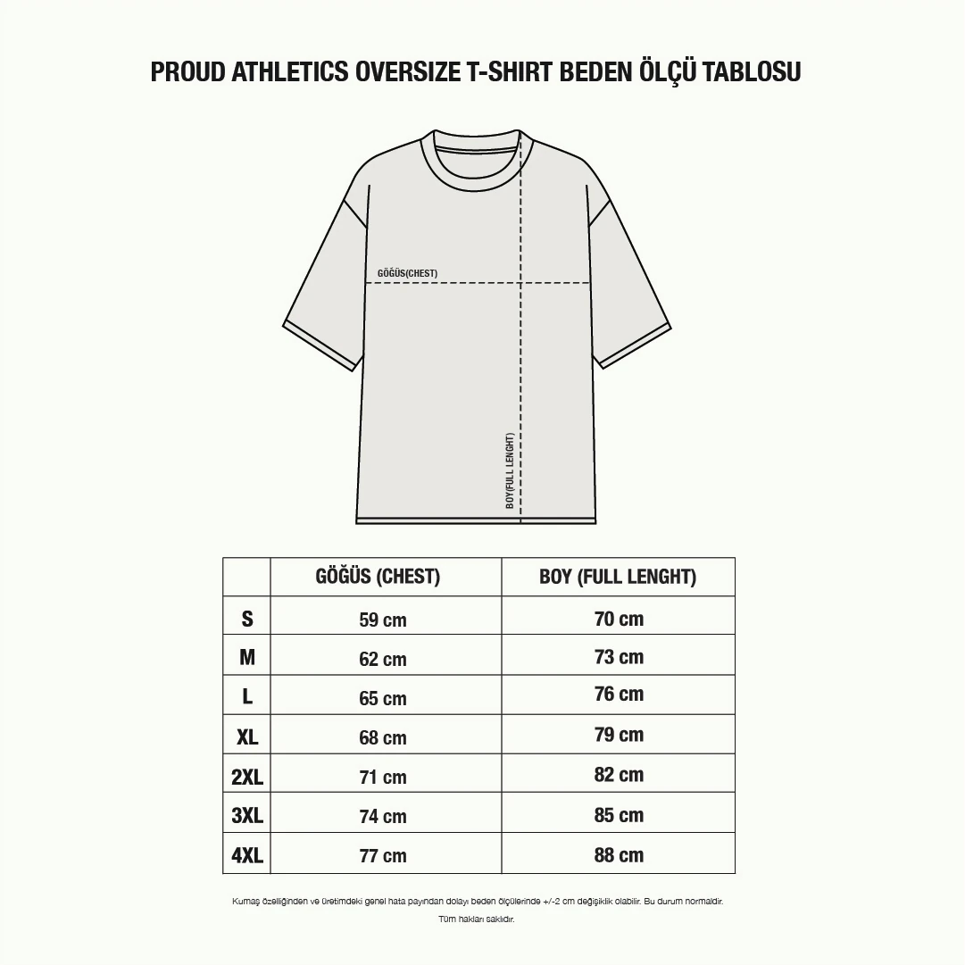 Day One02 Oversize Tişört - Siyah 
