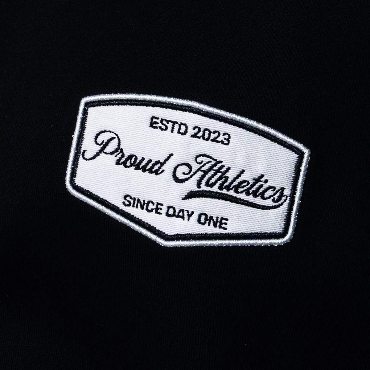 Day One02 Oversize Tişört - Siyah 