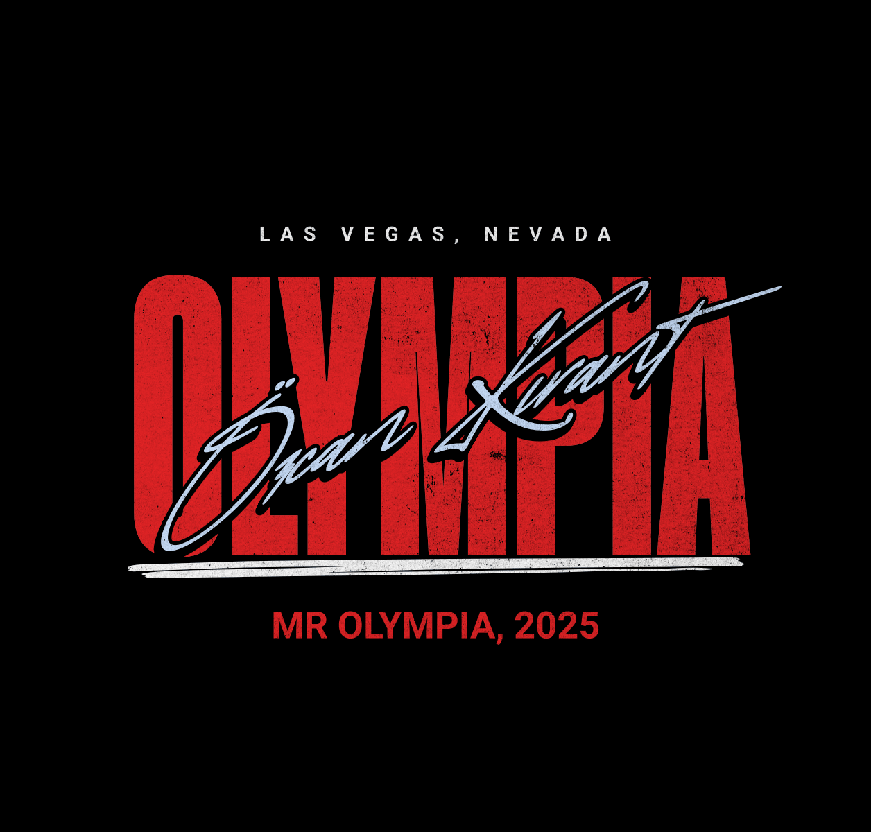 Özcan Kırant x Olympia Tişört - Olympia Edition