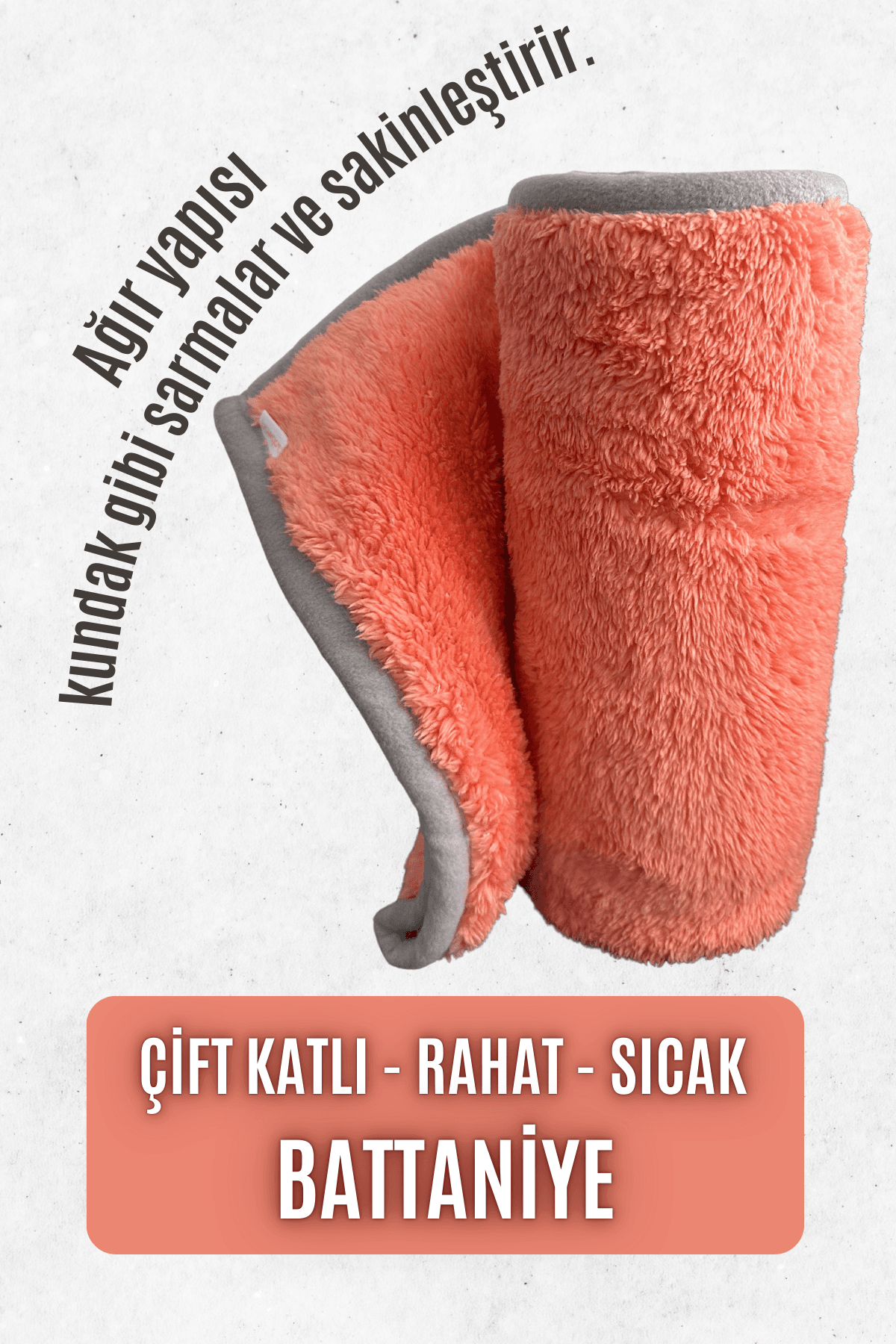 Kedi ve Köpek Battaniyesi - Çift Katlı, Yıkanabilir 