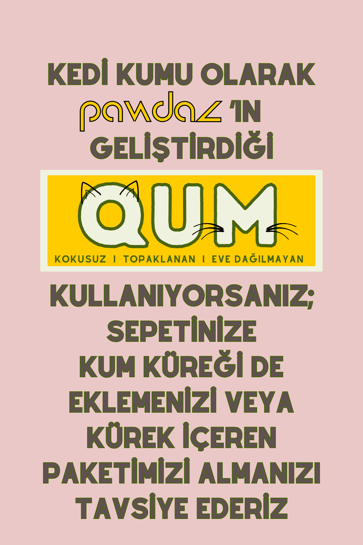 pawdaz Qum Küreği - Büyük delikli büyük kum küreği ( İri taneli kedi kumları için)