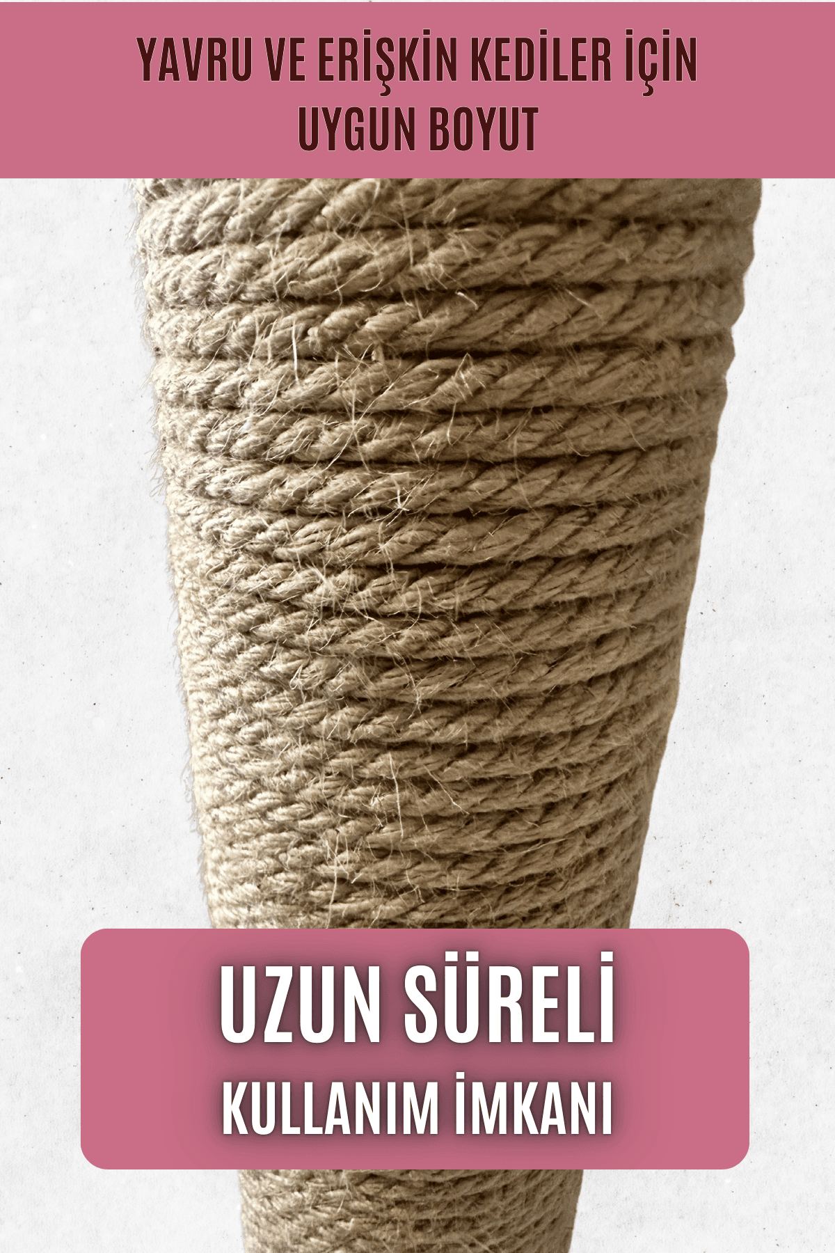 Tırminatör - Dev Kedi Tırmalama Kulesi (99 CM)