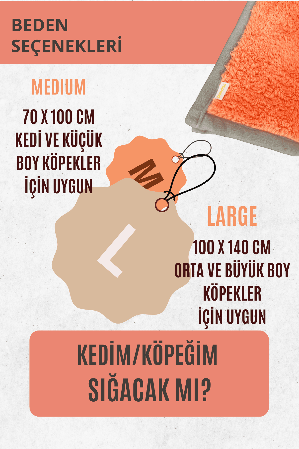 Kedi ve Köpek Battaniyesi - Çift Katlı, Yıkanabilir 