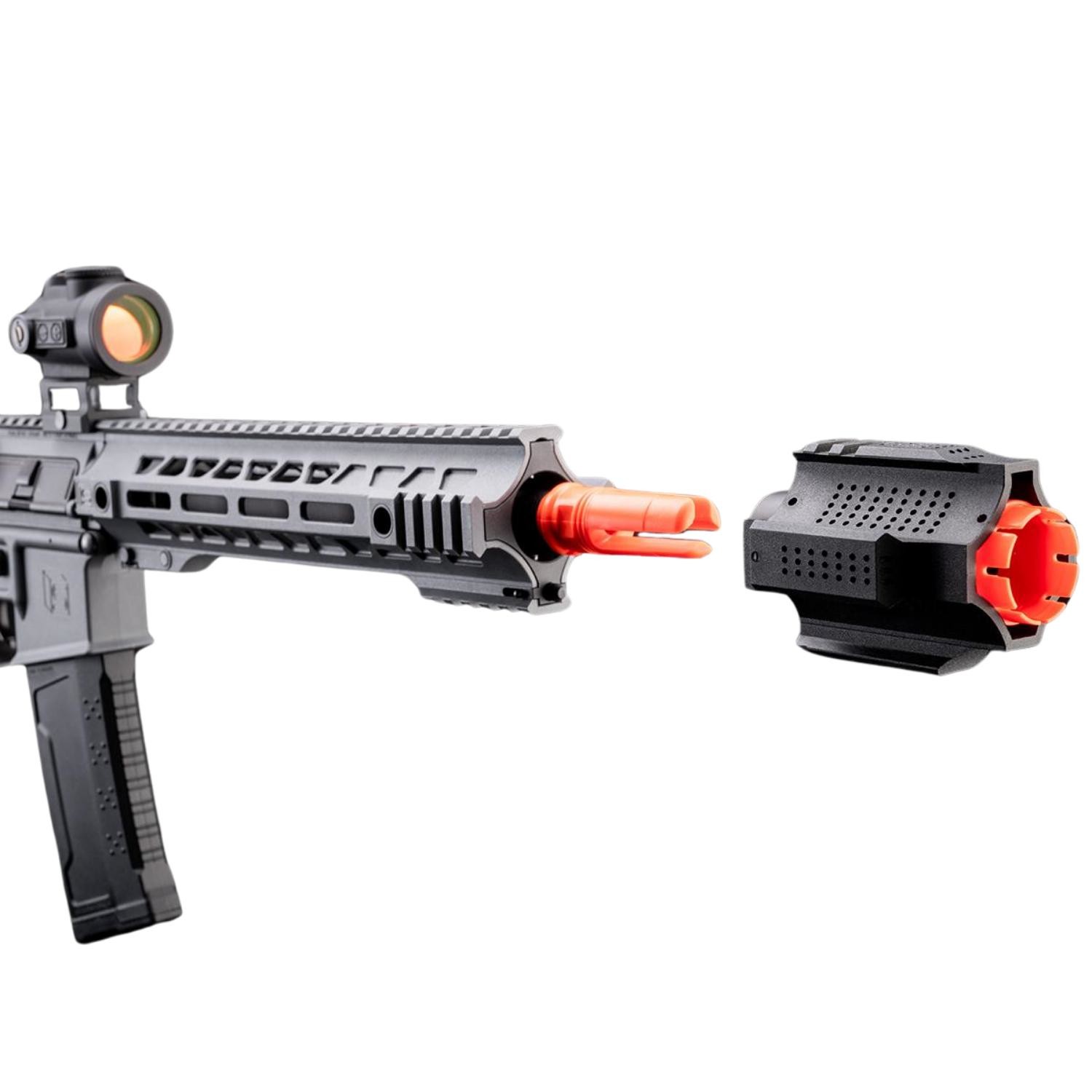6mmProShop SAI Lisans GRY GREY AR-15 Airsoft AEG Tüfek Tungsten 10.5''