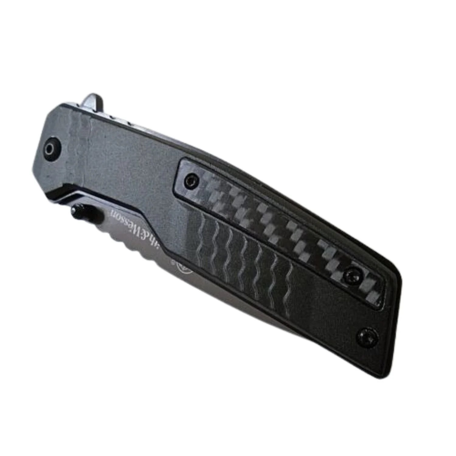 Smith & Wesson® Special Ops Linerlock A/O Black CF Katlanır Cep Çakısı