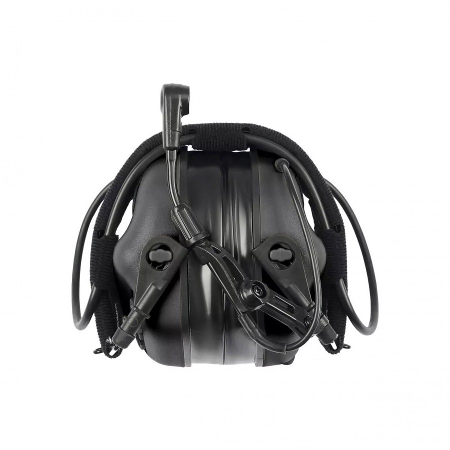 EARMOR M32 PLUS Telsiz Yuvalı Kulak Koruma Elektronik Atış Kulaklığı (Black) Siyah
