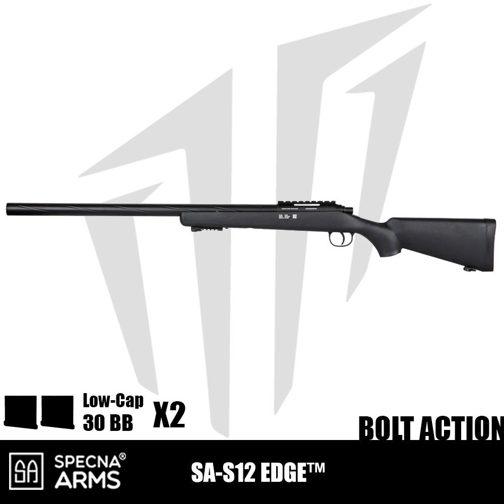 Specna Arms SA-S12 EDGE™ Airsoft Tüfeği – Siyah
