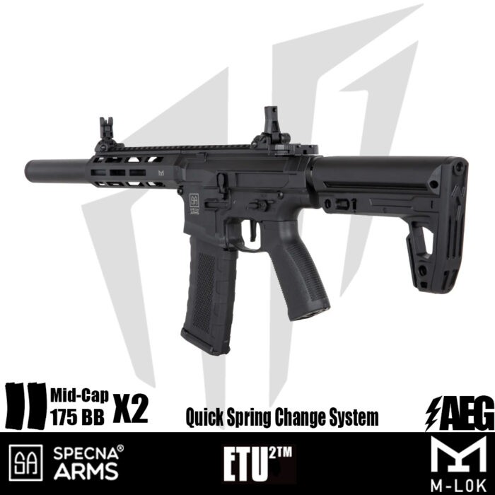 Specna Arms SA-F21 FLEX™ ETU2™ Airsoft Tüfeği – Siyah