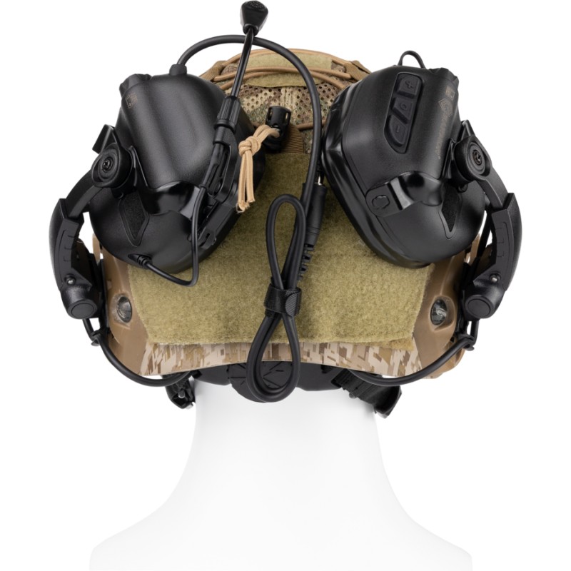 EARMOR M32X PLUS Kask Atış Kulaklığı Kulak Koruma Telsiz Yuvalı (Black) Siyah (KULAKLIK)