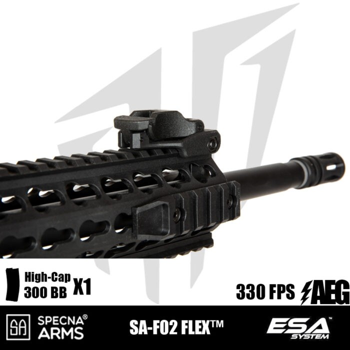 Specna Arms SA-F02 FLEX Airsoft Tüfeği – 330 FPS – Siyah