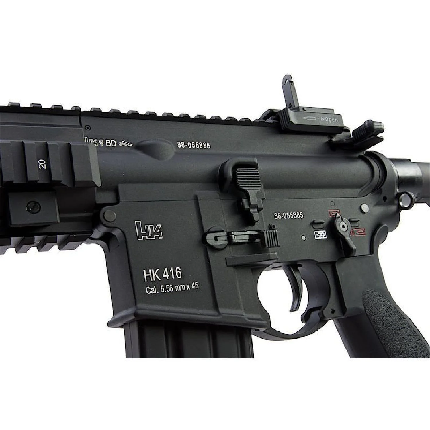 HK416A5 BLACK AEG TÜFEK - SIYAH