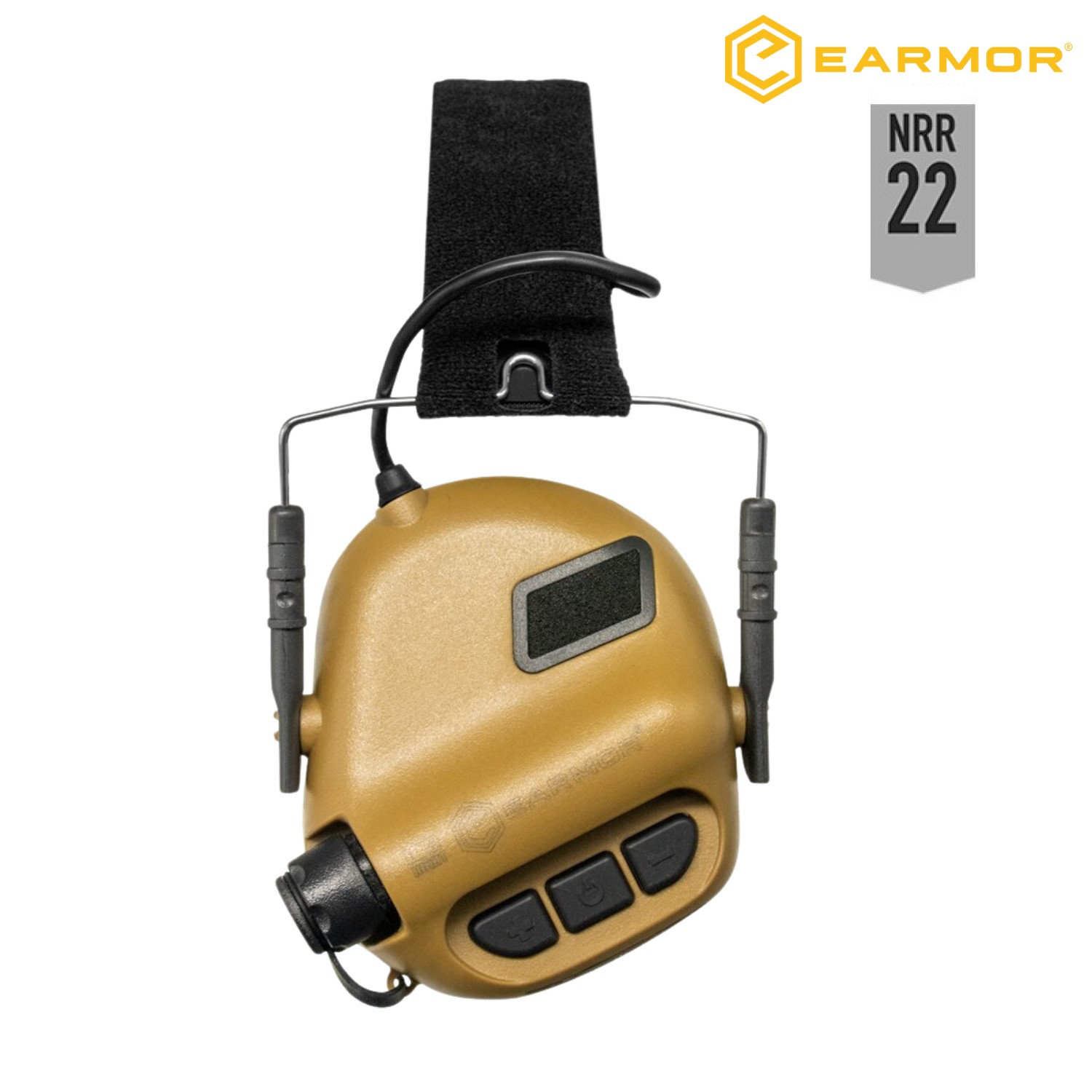 OPSMEN EARMOR M31 MOD3 Aktif Koruma Atış Kulaklığı (Coyote Brown) Kahverengi