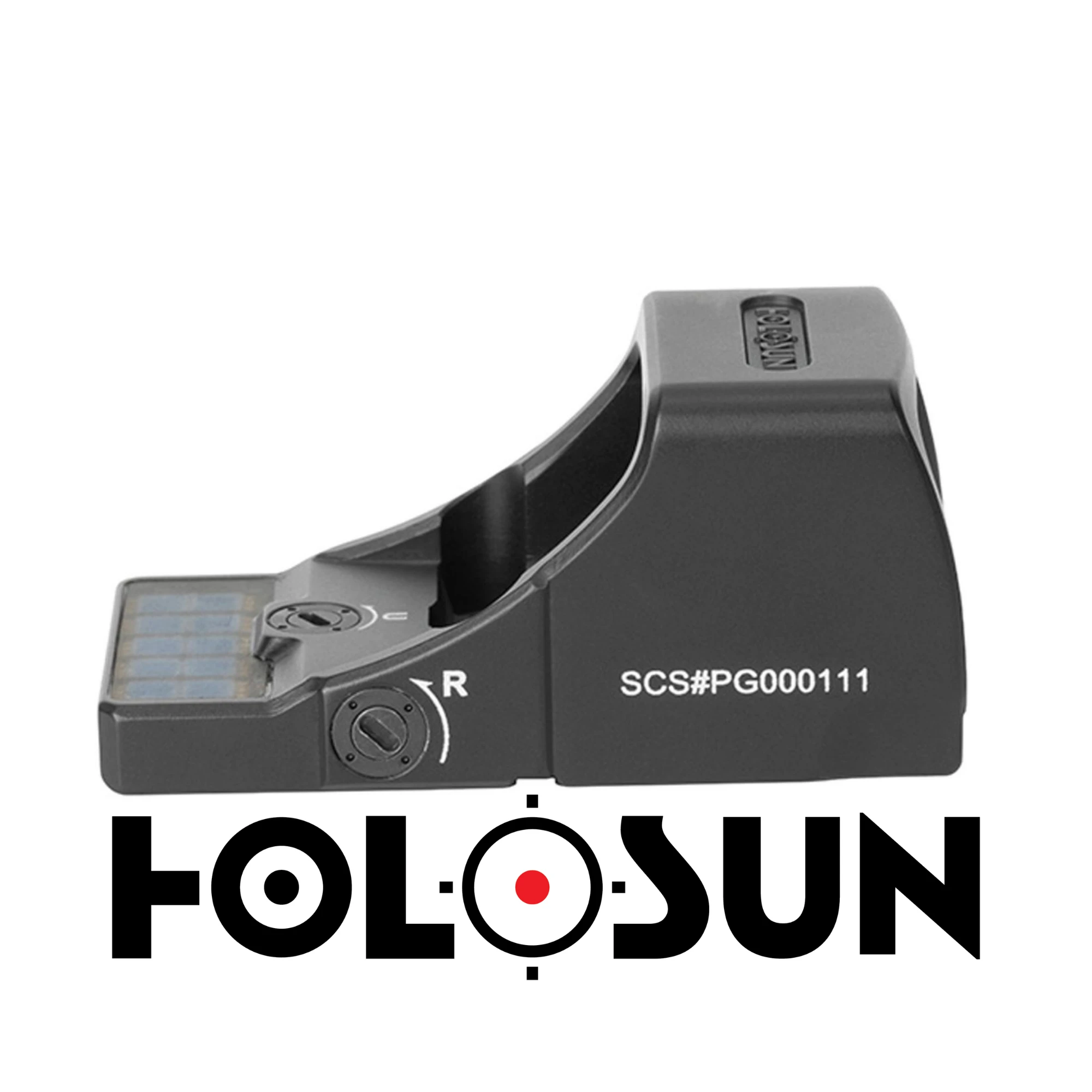 Holosun SCS-P10 Solar Şarjlı Multi-Reticle Green Dot (2 MOA & 32 MOA Circle)