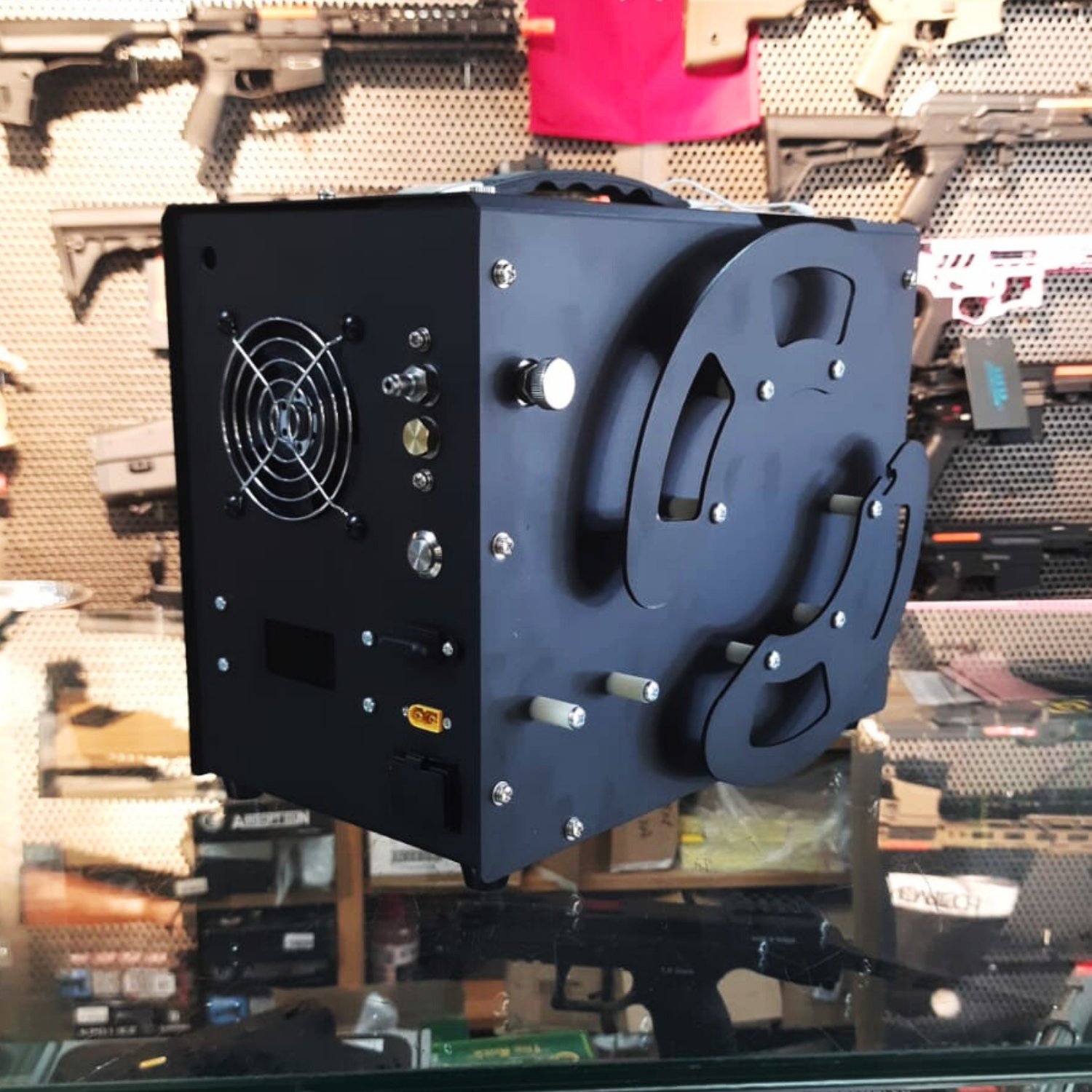 TUXING HPA ve PCP HAVALI TÜFEK KOMPRESÖRÜ (4500 Psi - 300 Bar) Araba Aküsü ve Elektrik ile Dolum