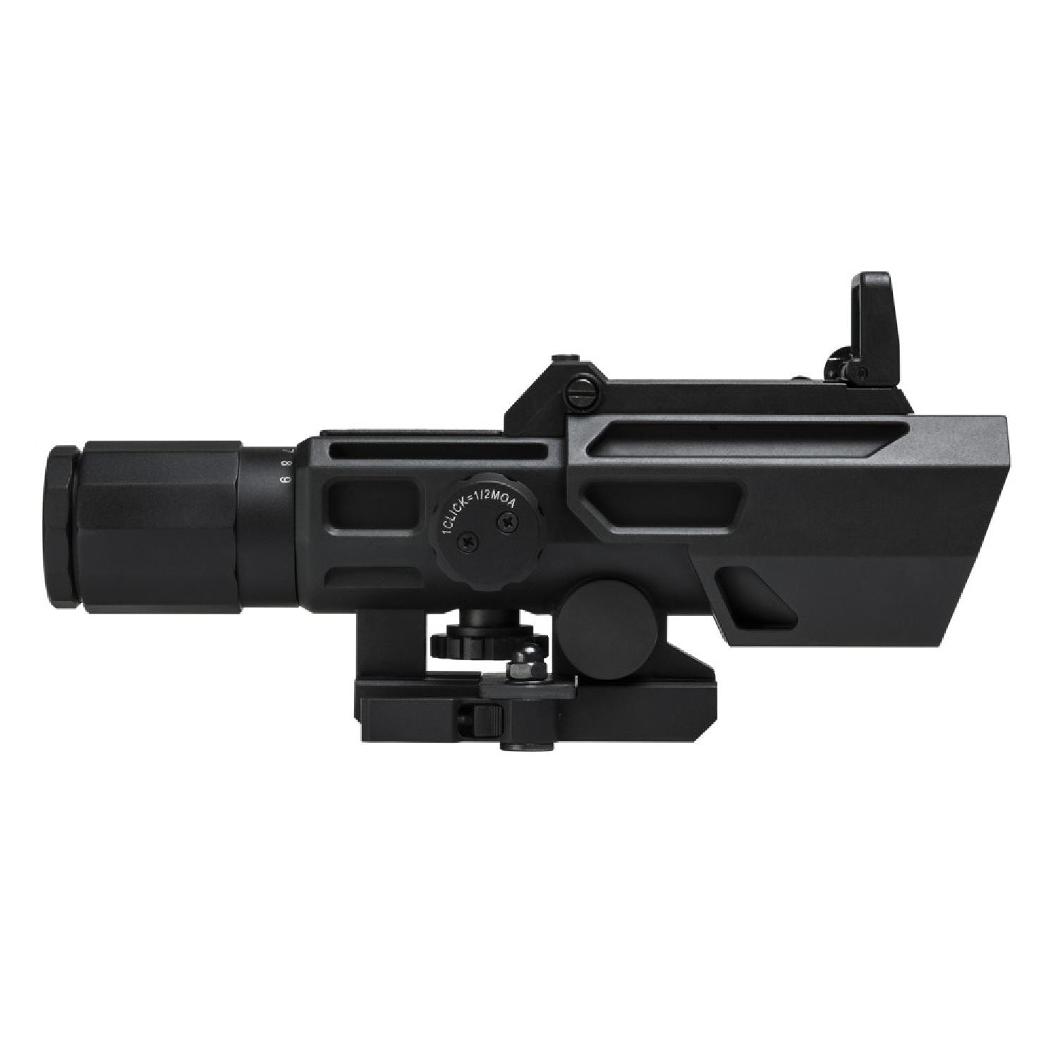 NcSTAR Advance Dual OptiK SIYAH 3-9x42 Dürbün & Flip Up Red Dot