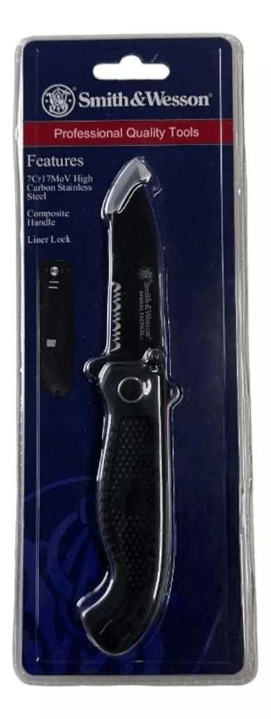 Smith & Wesson® Special Tactical Tanto Katlanır Çakı CKTACBSDCP