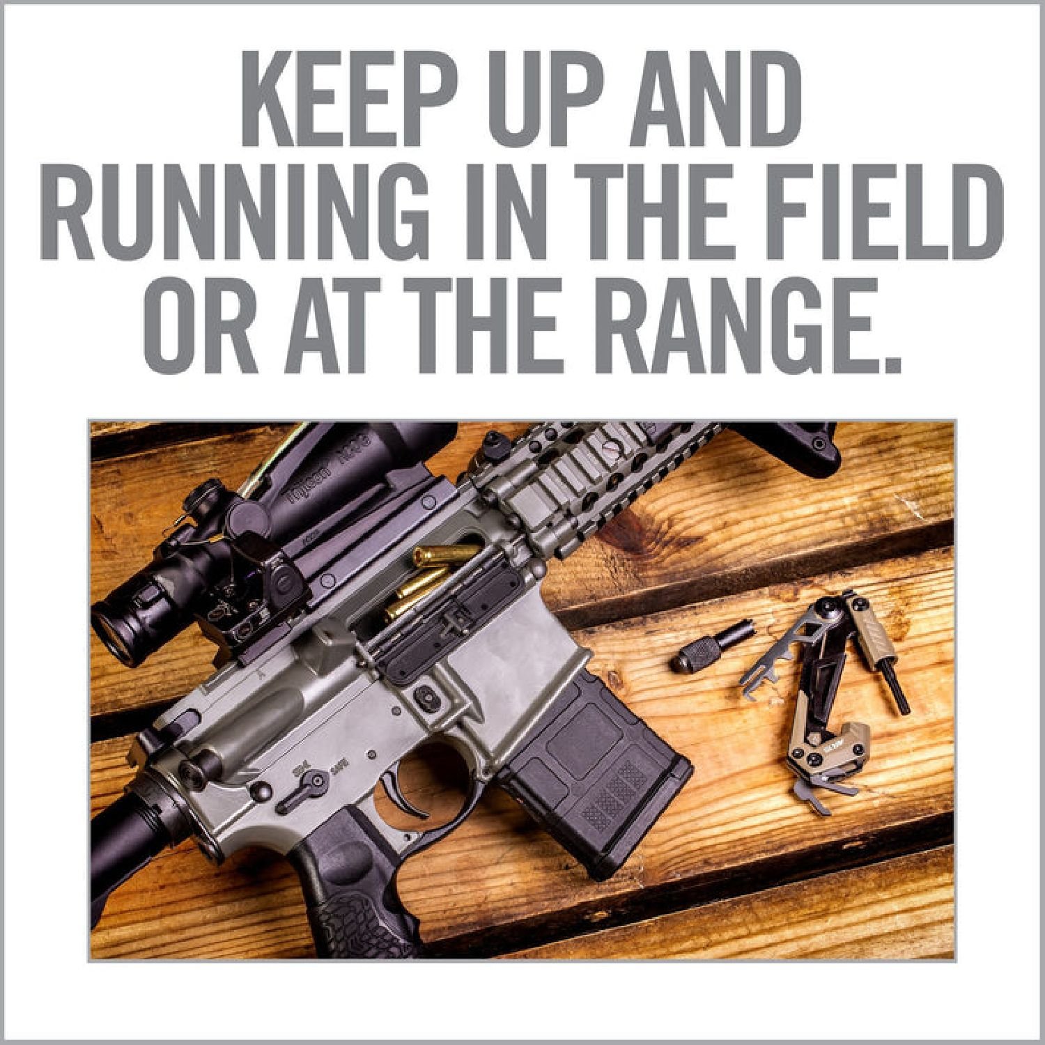 REAL AVID Gun Tool Core® - AR15 Critical Task Carry Tool