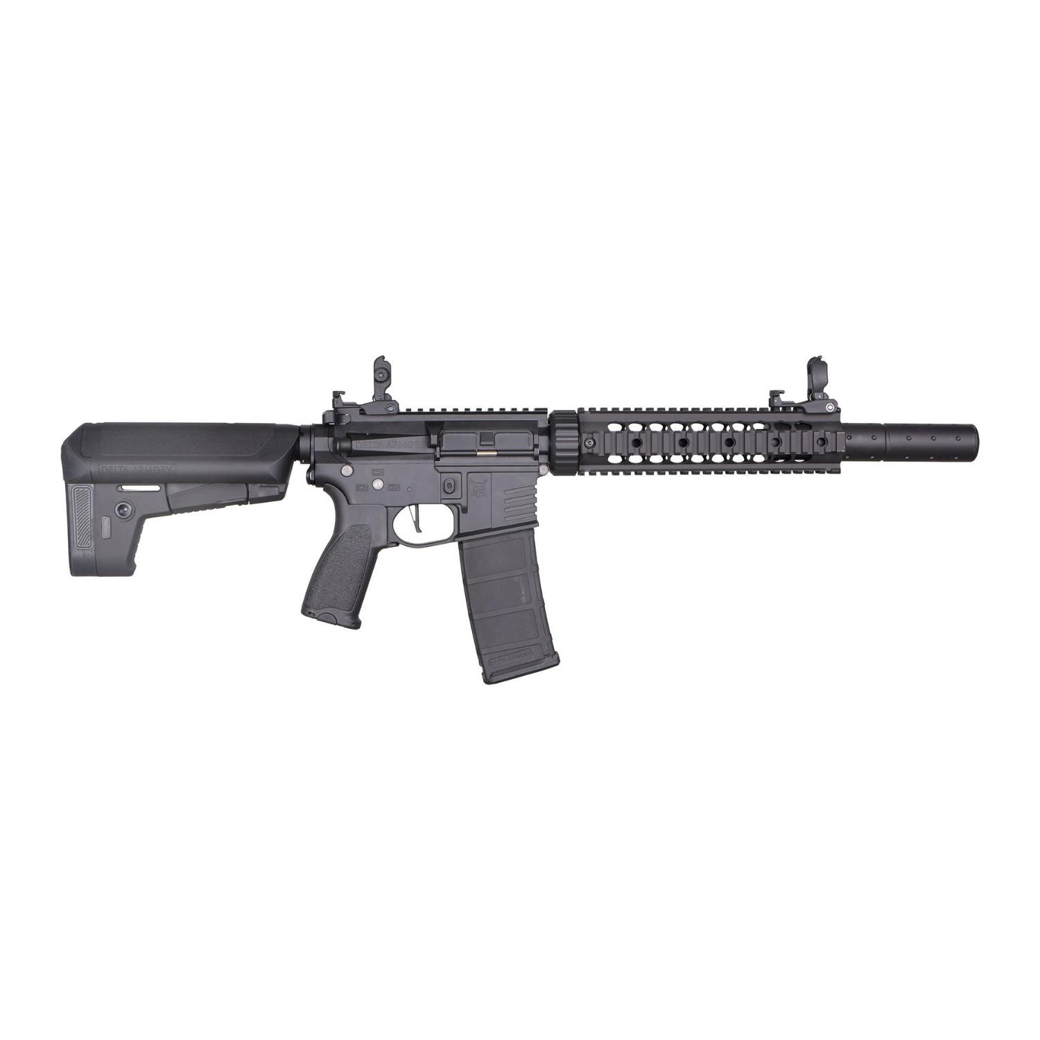 Delta Armory AR15 SilentOps 9'' BRAVO Airsoft Tüfek / Siyah DA-B08