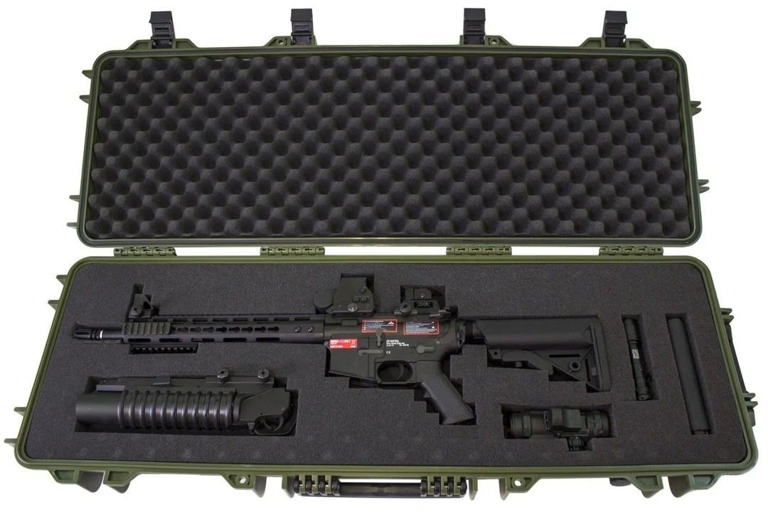 Nuprol X-LARGE 137CM Premium Hardcase Tüfek Çantası Değiştirilebilir Küp Sünger